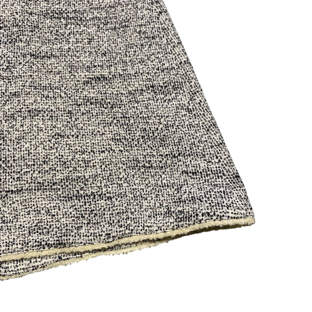 Theory Theory Made in Japan Black & White Tweed A-Line Skirt Size 27" / US 4 / IT 40 - 8 Thumbnail