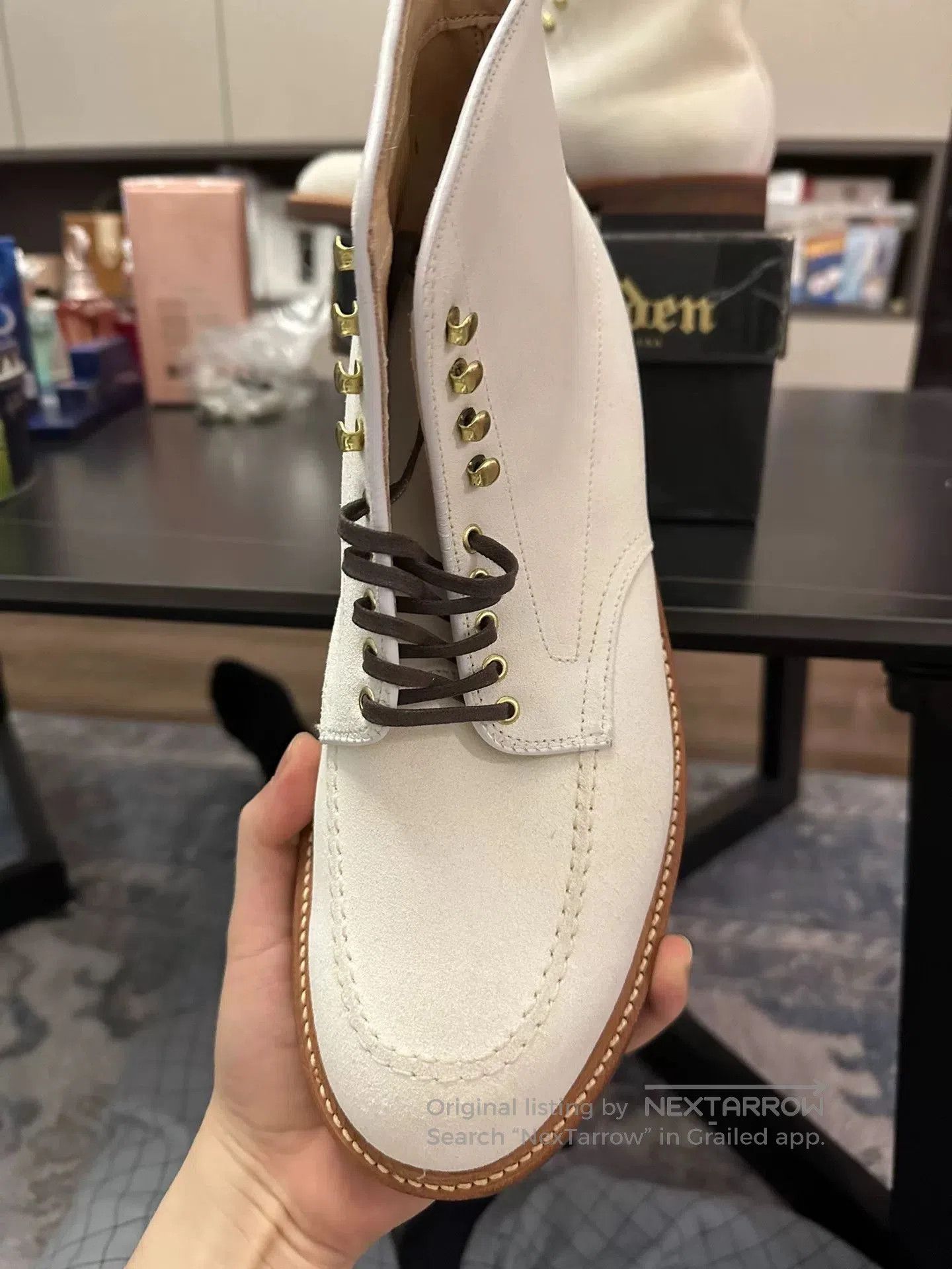 Alden Alden Milkshake Suede Indy Boot. Size US 8.5 / EU 41-42 - 2 Thumbnail