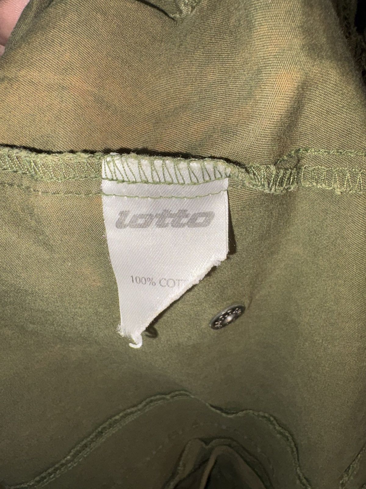 Lotto Sport Vintage Lotto Indumenti Technical Cargo Pants Olive Green Size US 32 / EU 48 - 9 Thumbnail
