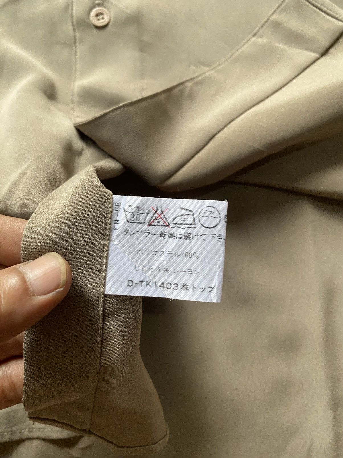 Jean-Louis Scherrer VINTAGE 80S JEANS-LOUIS SCHERRER PARIS TOKYO SHIRT RAYON Size US XL / EU 56 / 4 - 7 Thumbnail