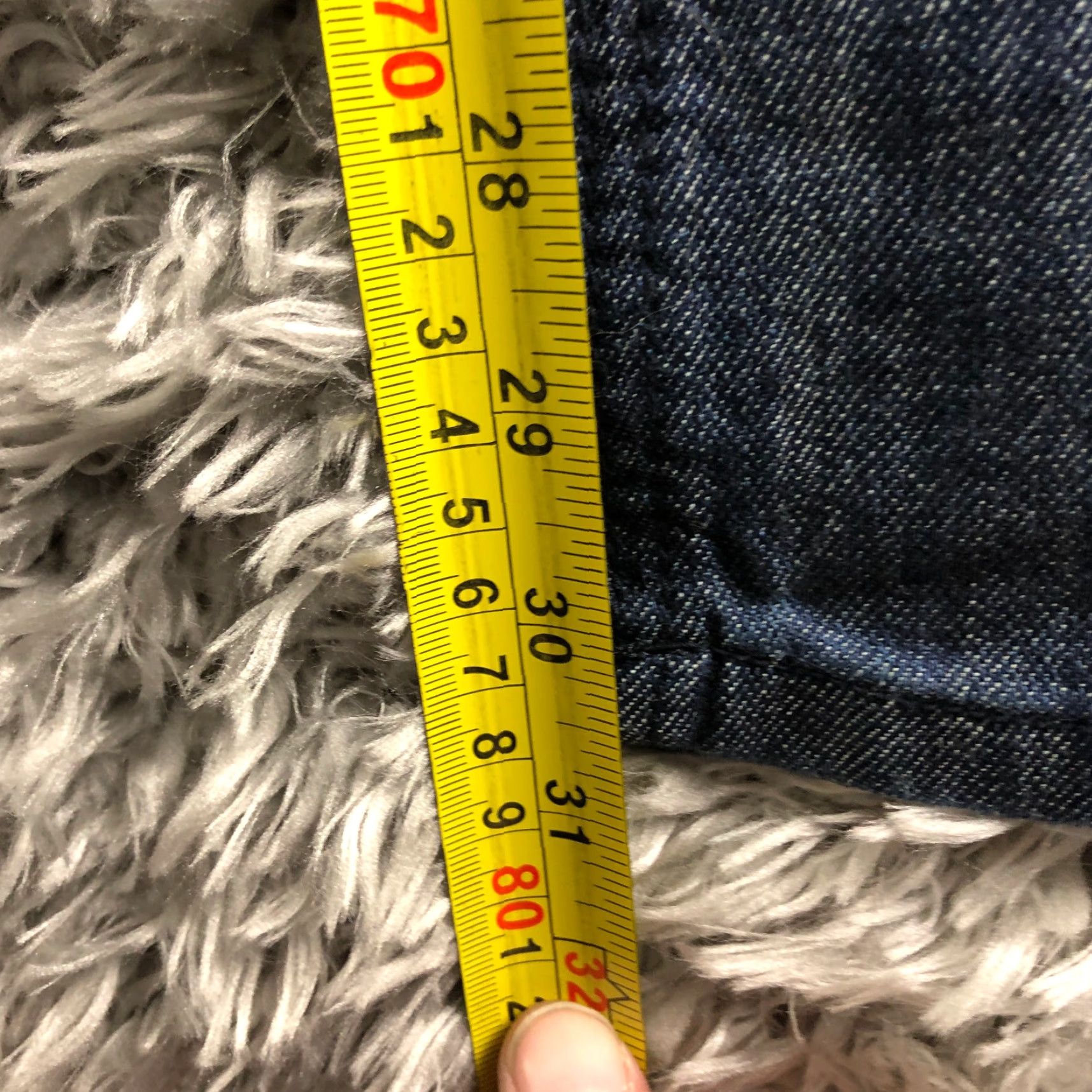 Vintage Fashion Bug Jeans Bootcut Denim Blue Size 8 Womens Regular Mid Rise 31in Inseam 5-Pocket Comfort Button Zipper Logo Belt Loops Pocketed NWT Size 30" / US 8 / IT 44 - 3 Thumbnail