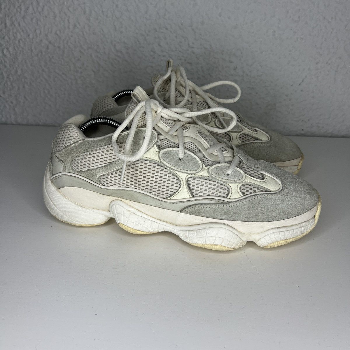 Adidas Adidas x Yeezy 500 ‘Bone White’ Size US 9.5 / EU 42-43 - 3 Thumbnail