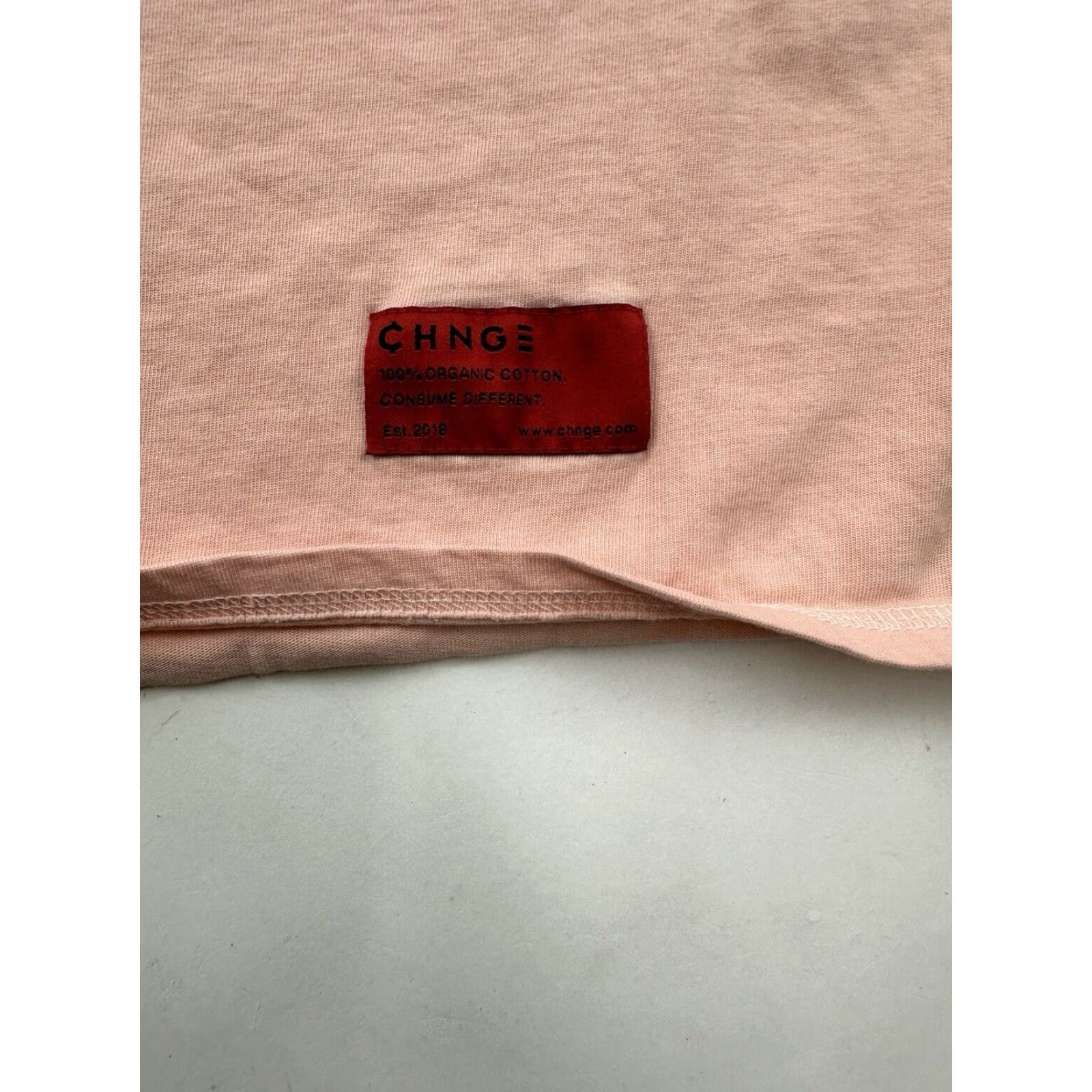 CHNGE Chnge Shirt Womens Medium Pink Crew Neck Short Sleeve Pulllover Ladies Size M / US 6-8 / IT 42-44 - 2 Thumbnail