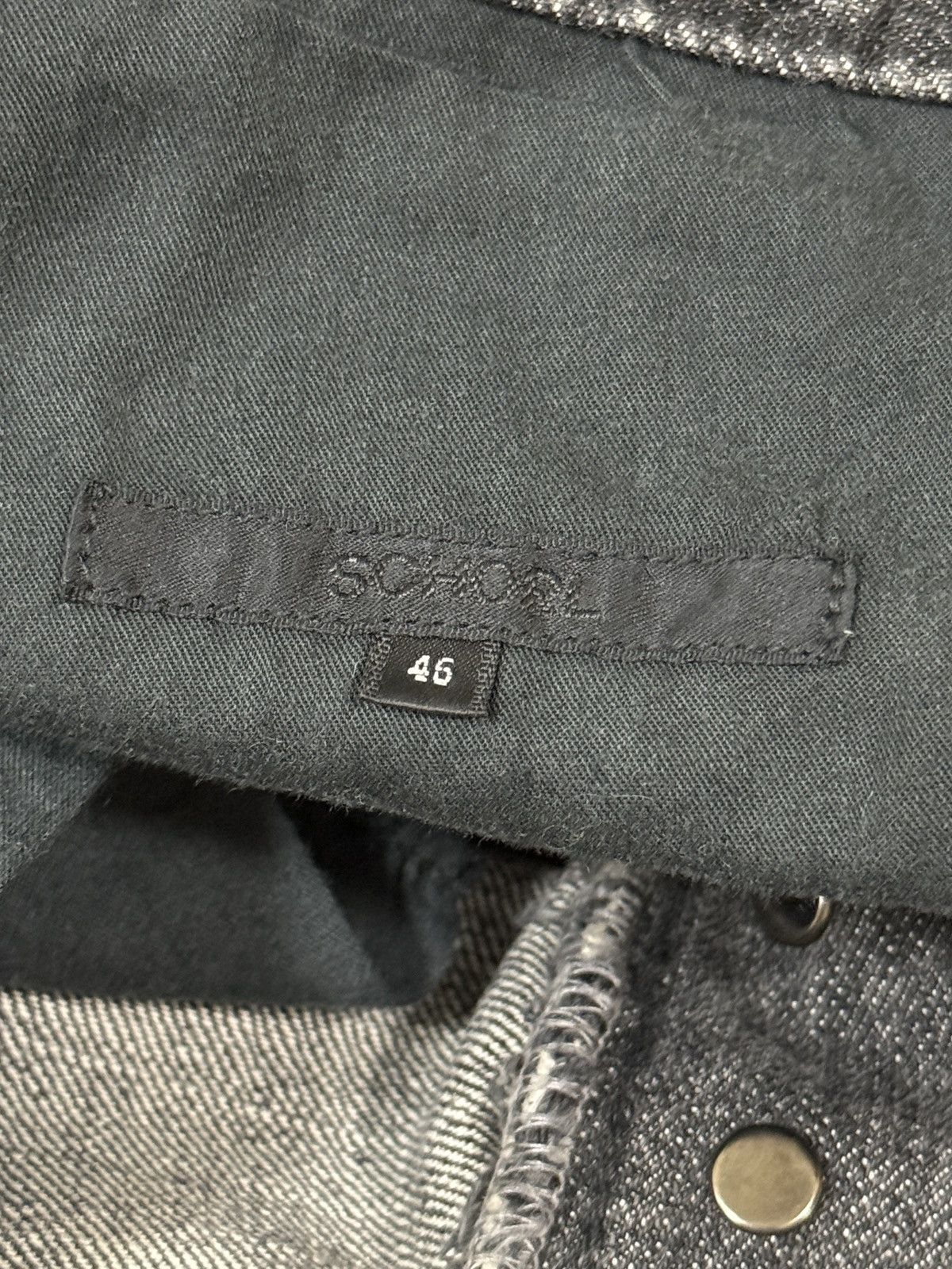 If Six Was Nine × Le Grande Bleu (L.G.B.) Very Rare Schorl Distressed Flare Printed Jeans Size US 32 / EU 48 - 12 Thumbnail