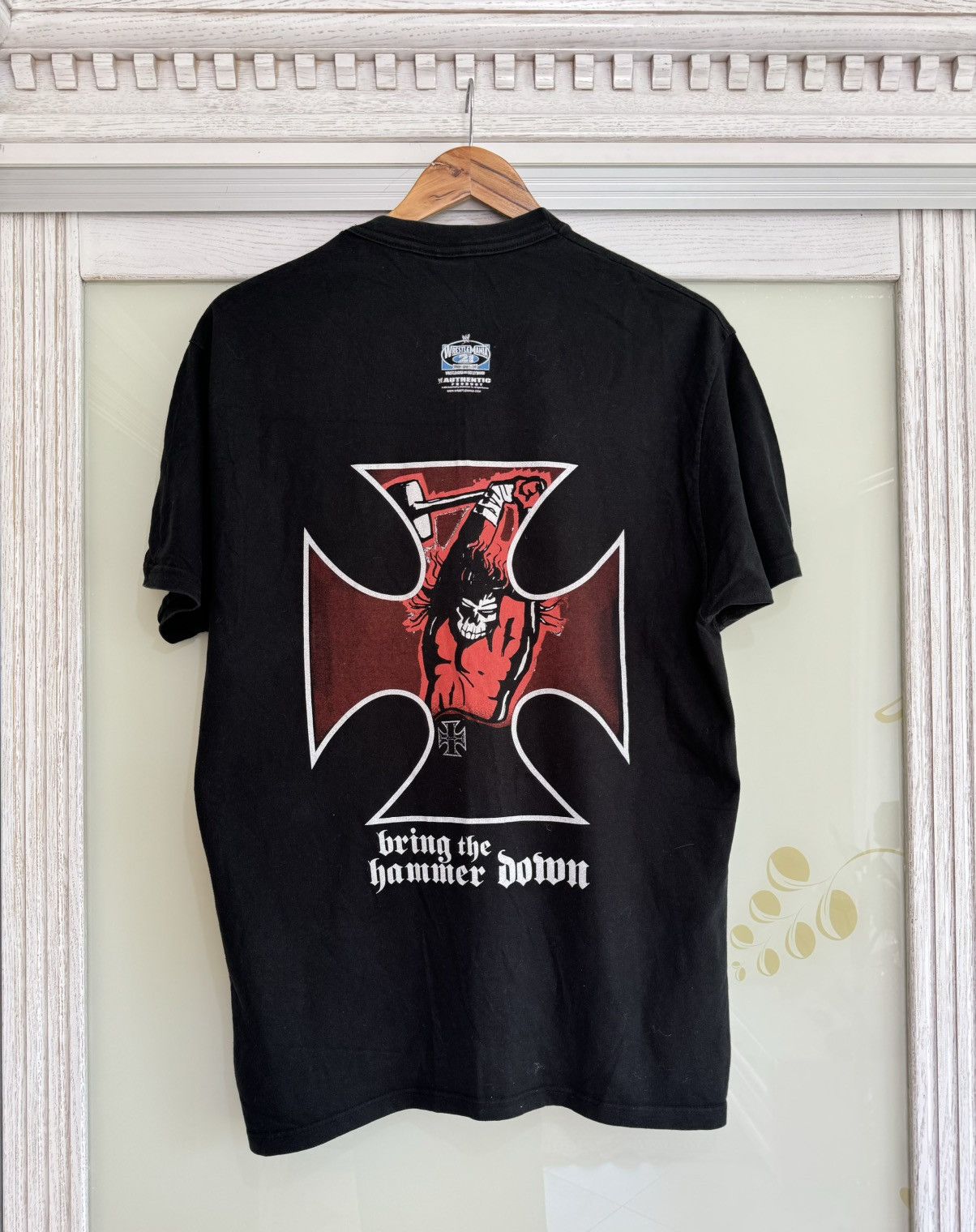 Vintage × WWE × WWF Vintage Triple H 2004 Wrestlemania T-shirt Size US L / EU 52-54 / 3 - 1 Thumbnail