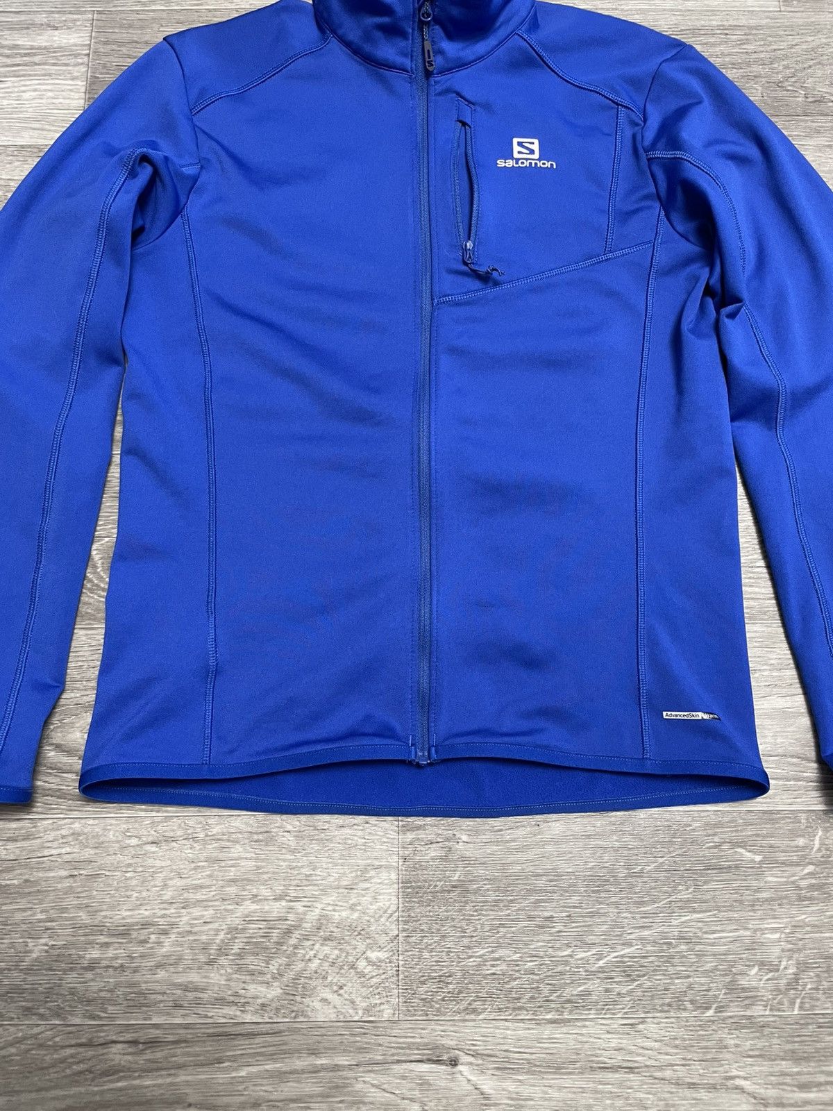 Salomon Salomon AdvancedSkin Warm Softshell Full Zip Jacket Size US S / EU 44-46 / 1 - 3 Thumbnail