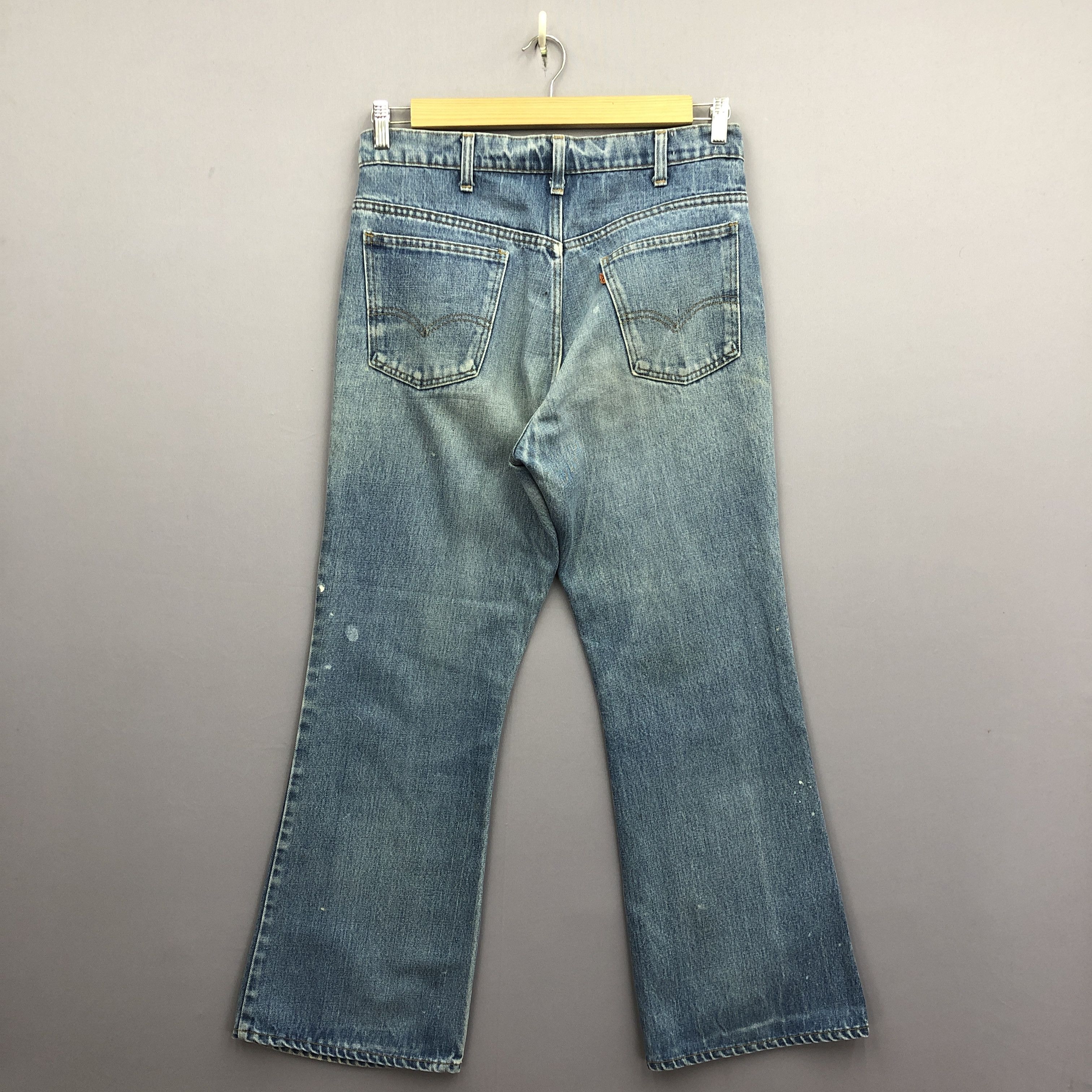 Levi's Vintage 70s Levis 646 Faded Flare Jeans Levi's Bootcut Denim Size US 32 / EU 48 - 2 Thumbnail