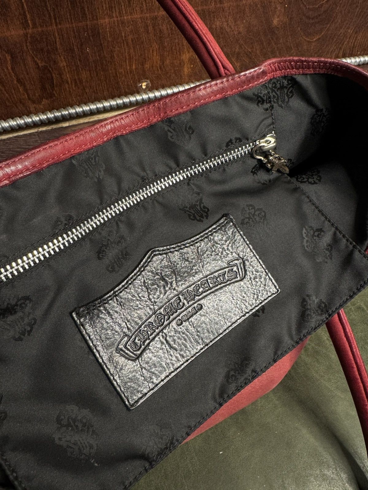 Chrome Hearts Chrome Hearts Cross Leather Tote Bag Size ONE SIZE - 2 Thumbnail