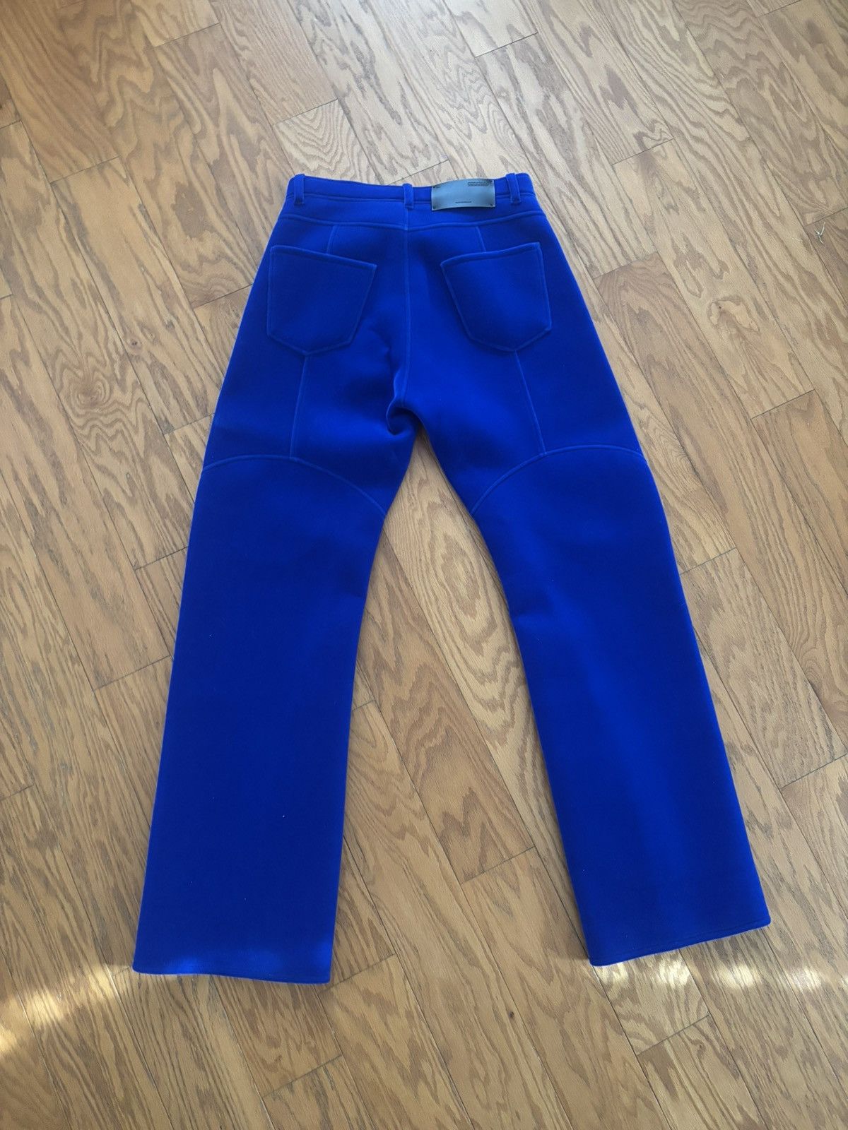 Off-White OffWhite Electric Blue Wide Trousers Size US 32 / EU 48 - 3 Thumbnail