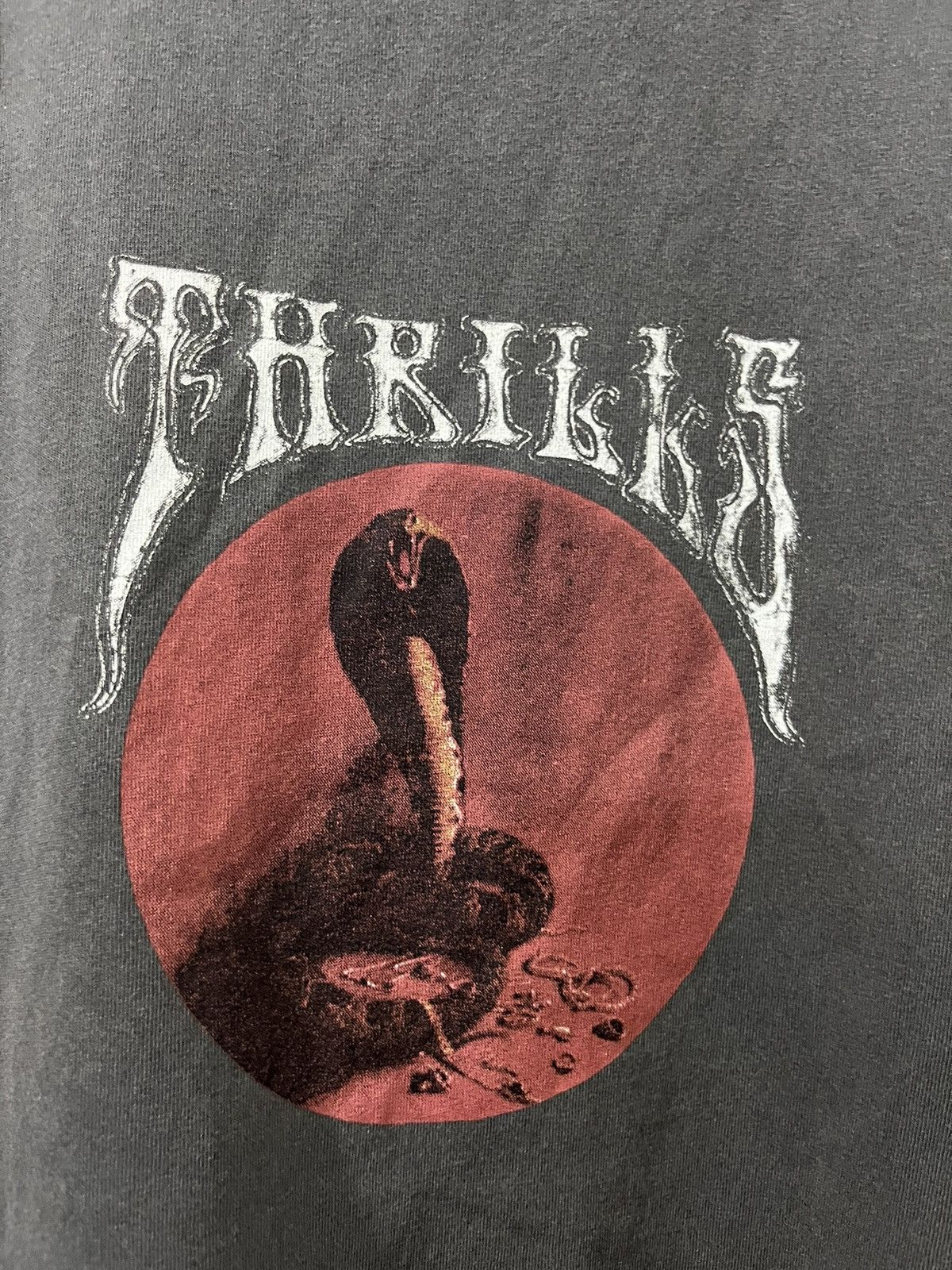 THRILLS 💥Perfectly Sunfaded Thrills Cobra Streetwear Skate T Shirts Size US L / EU 52-54 / 3 - 3 Thumbnail