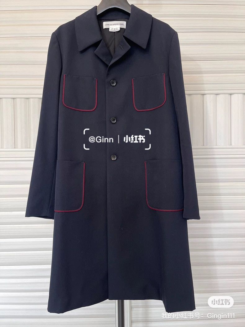 Comme des Garcons Comme Des Garcons Wool four pocket overcoat Size M / US 6-8 / IT 42-44 - 1 Thumbnail