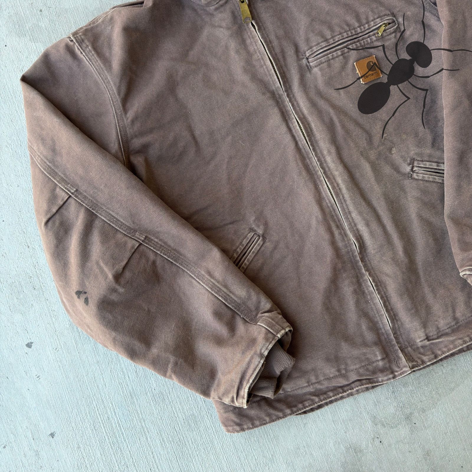 Carhartt × Vintage Carhartt J141 FWD brown Sierra Sherpa work wear jacket Size US M / EU 48-50 / 2 - 2 Thumbnail