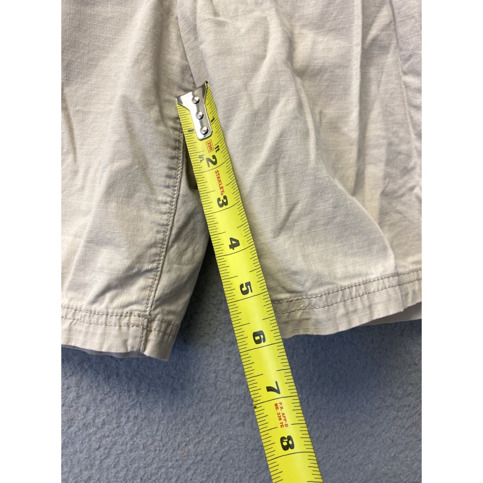 Eddie Bauer Eddie Bauer Classic Fit Chino Shorts Womens 6 Beige Pockets Casual Travel Size 28" / US 6 / IT 42 - 6 Thumbnail