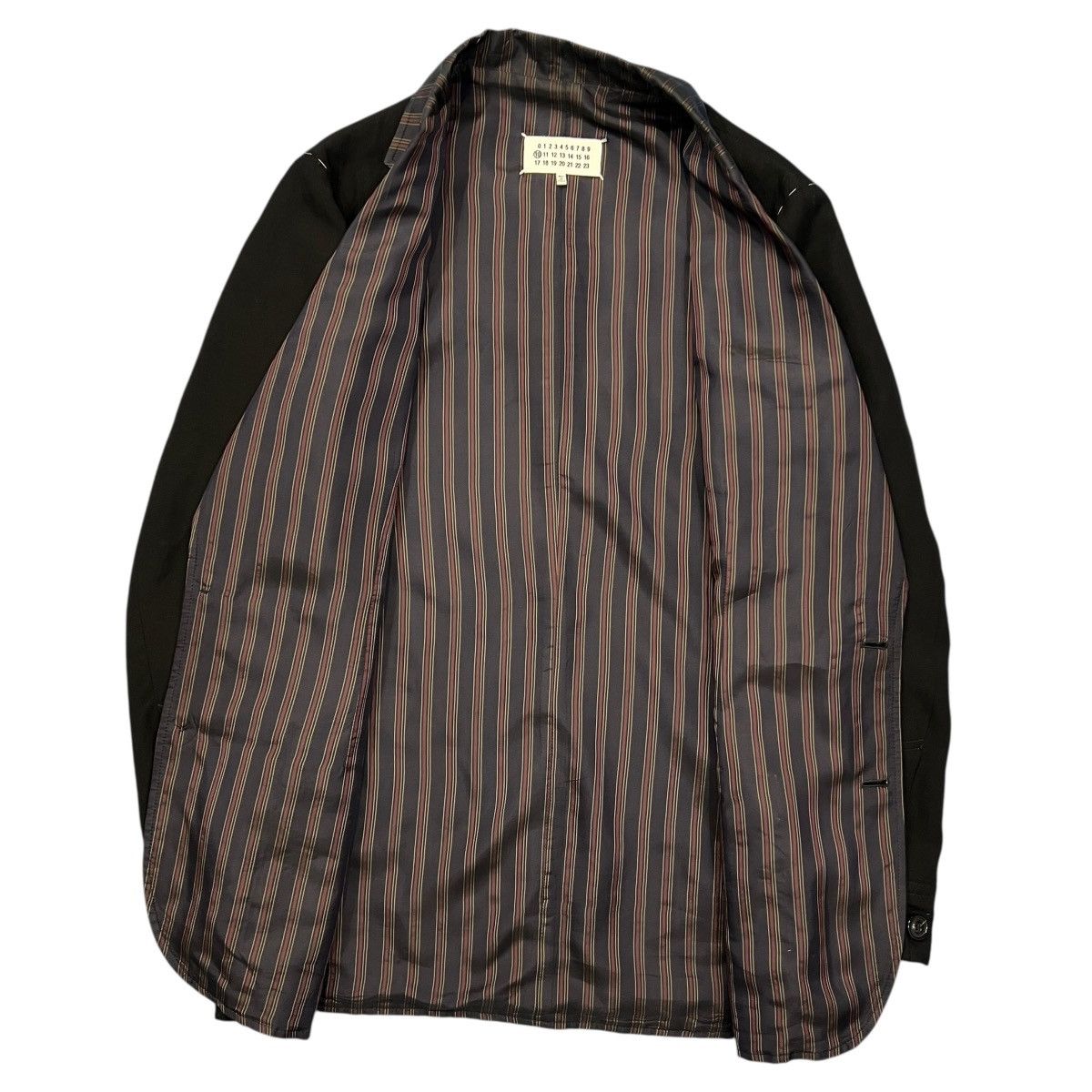 Maison Margiela Maison Margiela 2021SS John Galliano Stripes Tailored Jacket Size US M / EU 48-50 / 2 - 4 Thumbnail