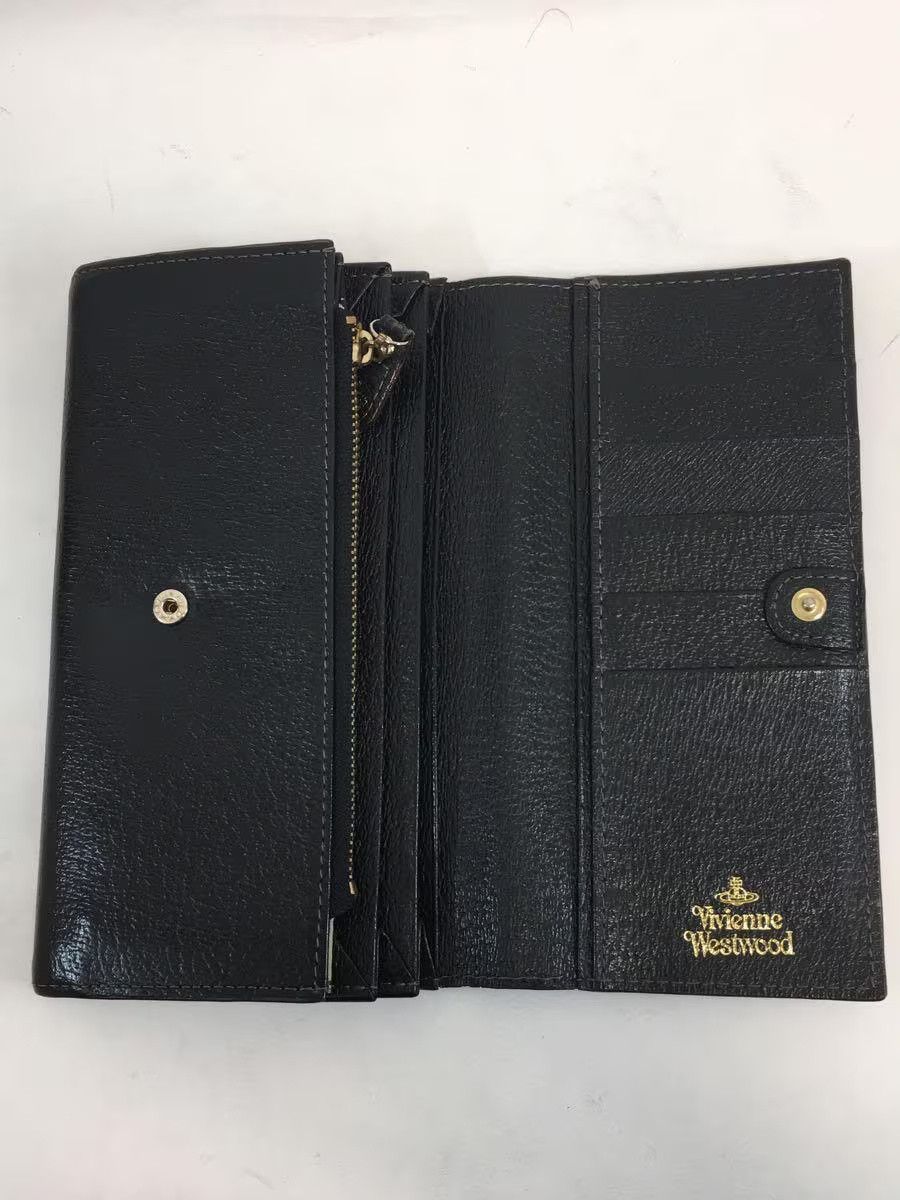 Vivienne Westwood Vivienne Westwood Lthr Long Wallet Black Size ONE SIZE - 4 Thumbnail