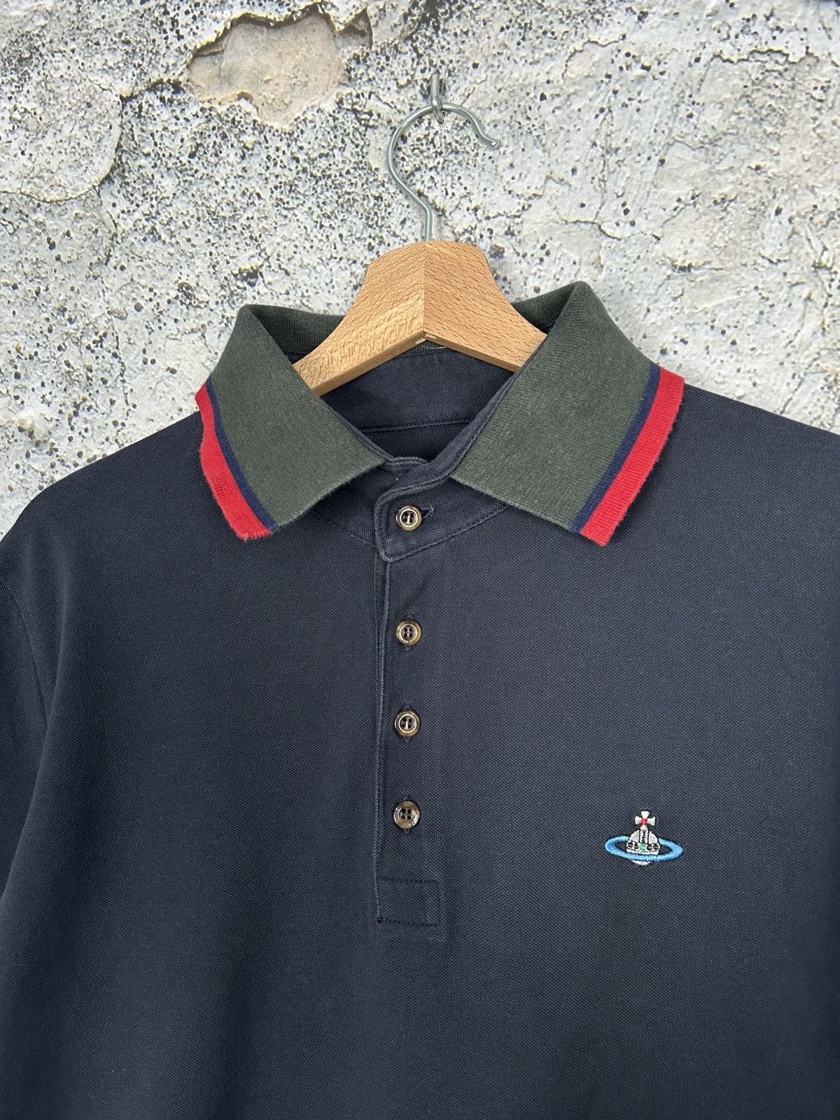 Vivienne Westwood Vivienne Westwood Avant Garde Designer Polo Tee Archive Size US L / EU 52-54 / 3 - 3 Thumbnail
