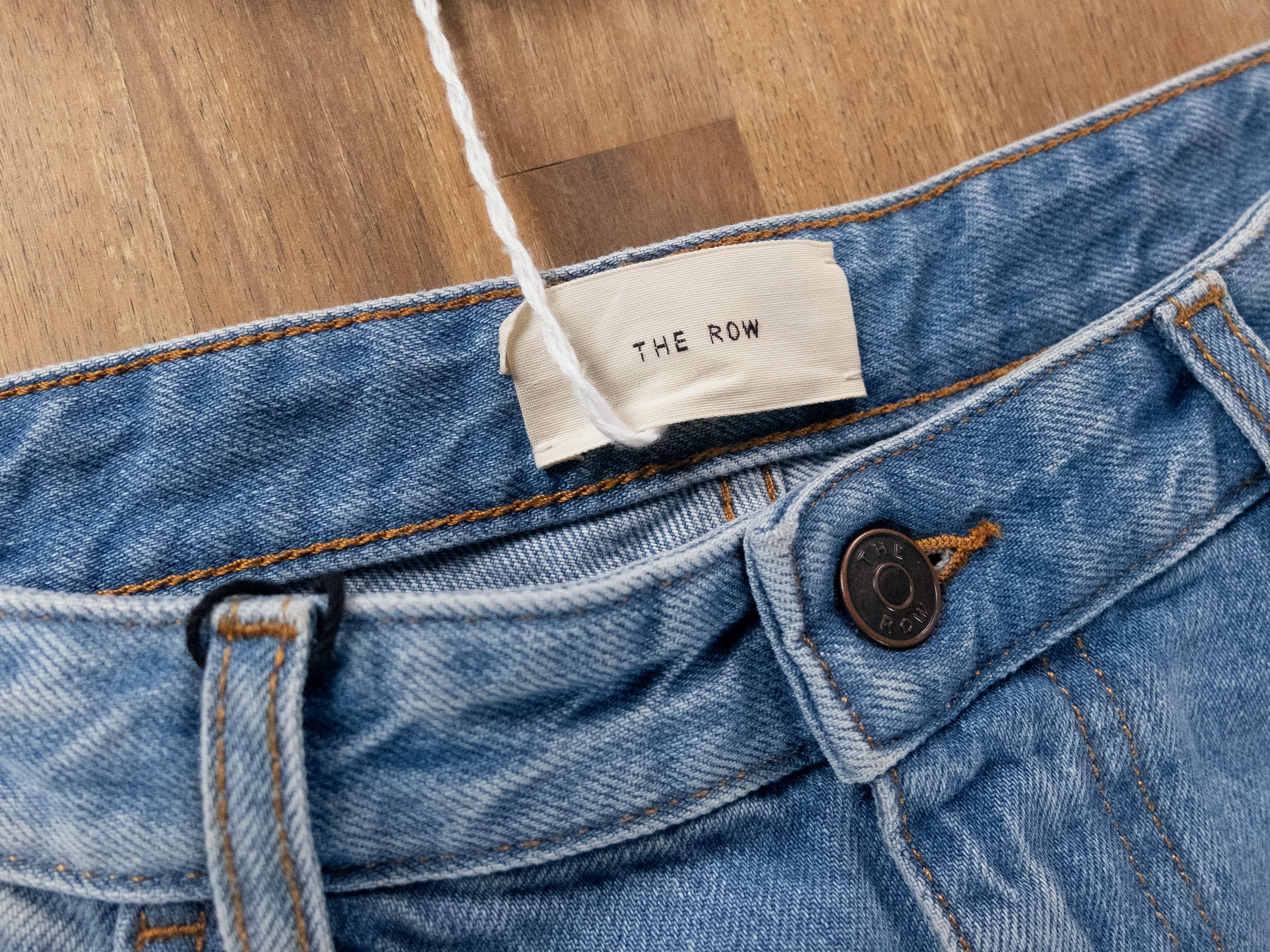 The Row THE ROW Eglitta blue straight leg jeans Size 6 / 42 q Size 28" / US 6 / IT 42 - 6 Thumbnail