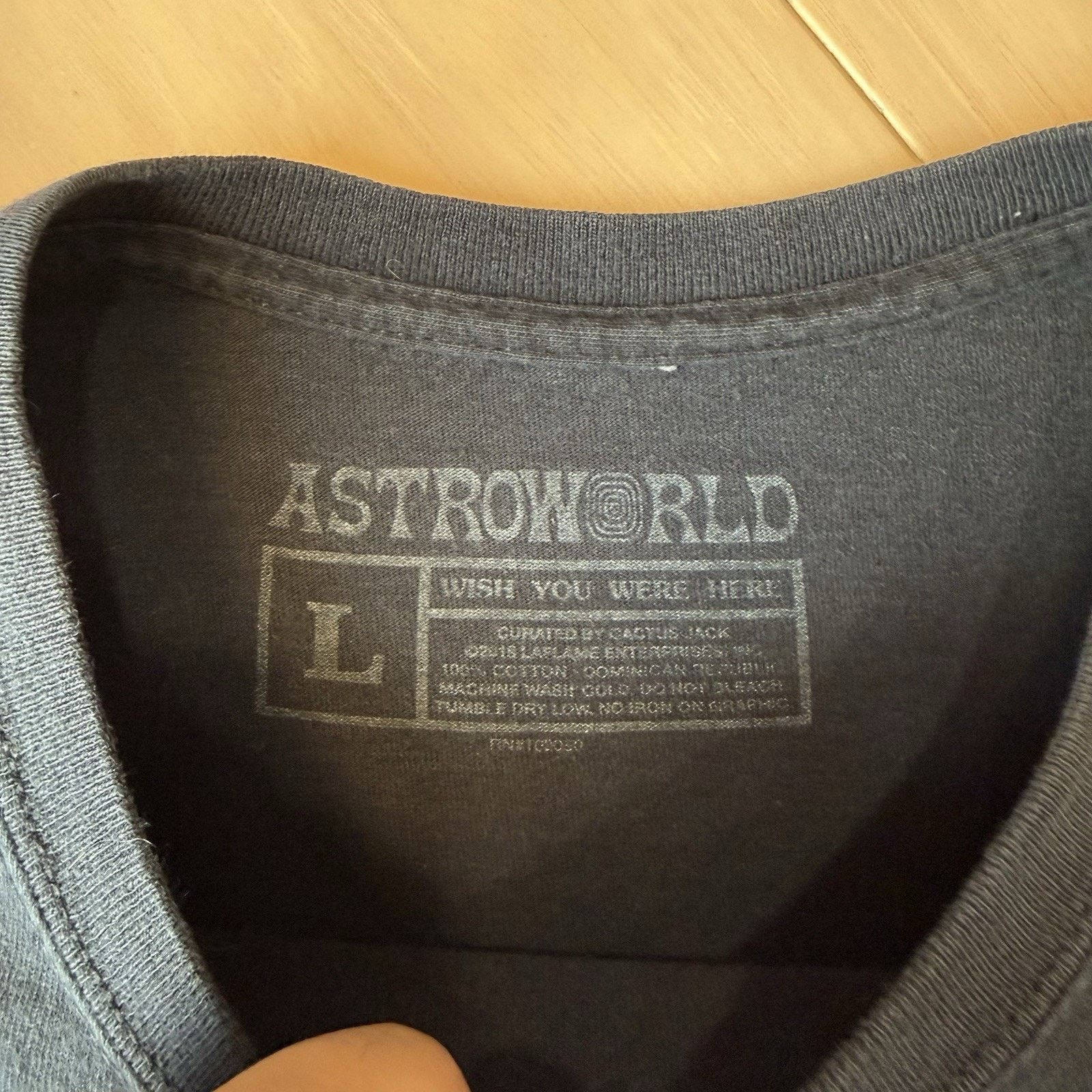 Other Travis Scott Astroworld Shirt Large Black Houston Streetwear Size US L / EU 52-54 / 3 - 6 Thumbnail