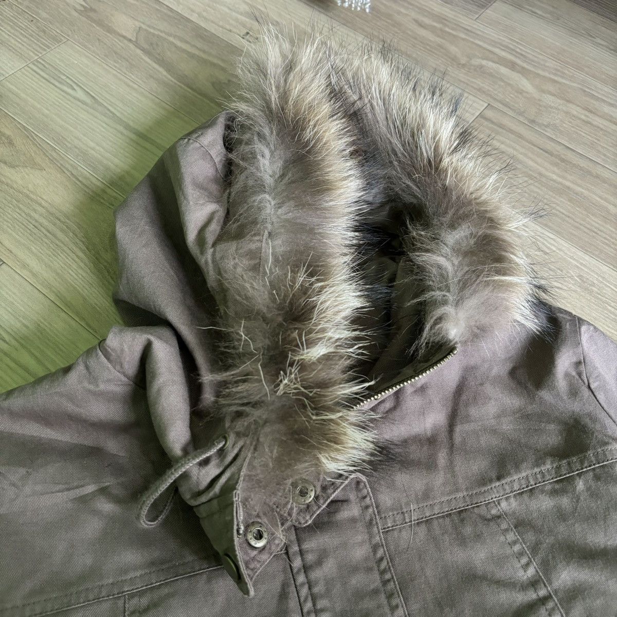 If Six Was Nine × Issey Miyake × Le Grande Bleu (L.G.B.) Ifsixwasnine LGB Style fur jacket vintage Y2K japan Size US M / EU 48-50 / 2 - 4 Thumbnail