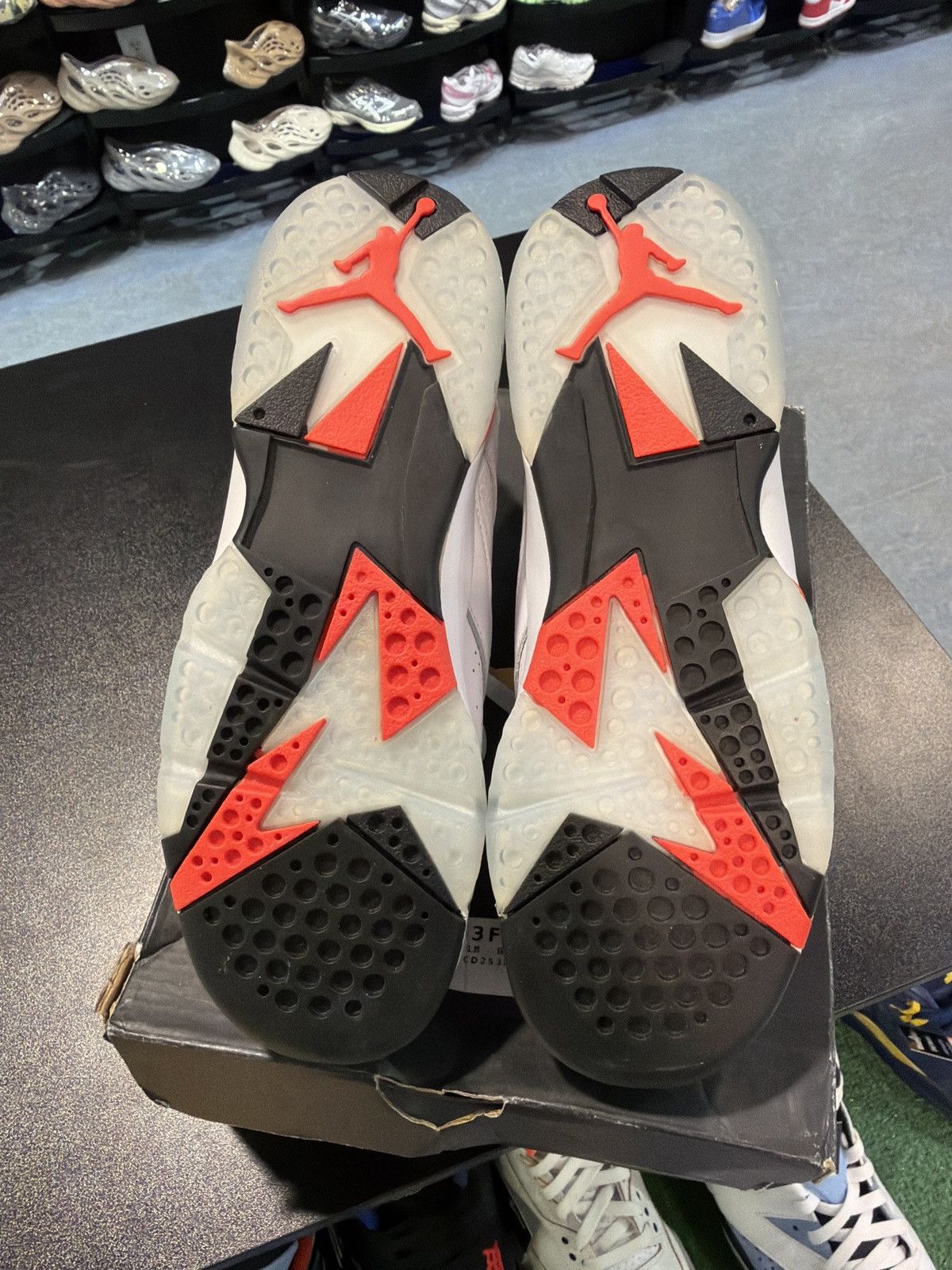 Jordan Brand Jordan 7 Infrared Size-6.5y Brand New Quick Shipping Size US 6.5 / EU 39-40 - 5 Thumbnail