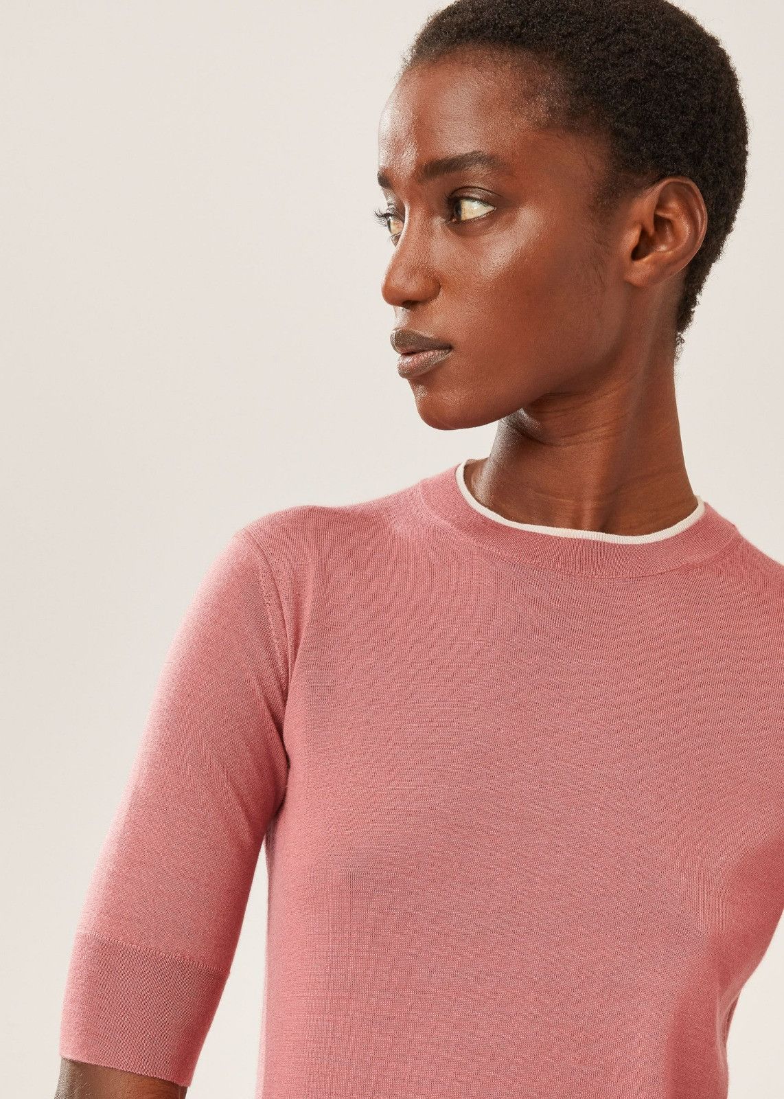Loro Piana o1srvl11e0424 Sweater in Pink Size XL / US 12-14 / IT 48-50 - 4 Thumbnail
