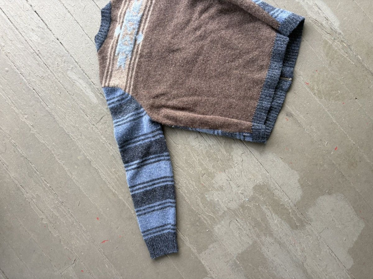 Woolrich Woolen Mills Vintage woolrich lambs wool zip up aztec sweater Size M / US 6-8 / IT 42-44 - 4 Thumbnail