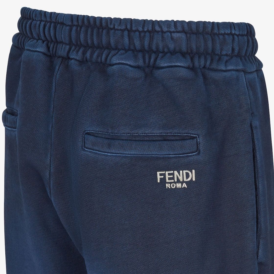Fendi o1s1wg111225 Trousers in Dark Blue Size US 30 / EU 46 - 3 Thumbnail