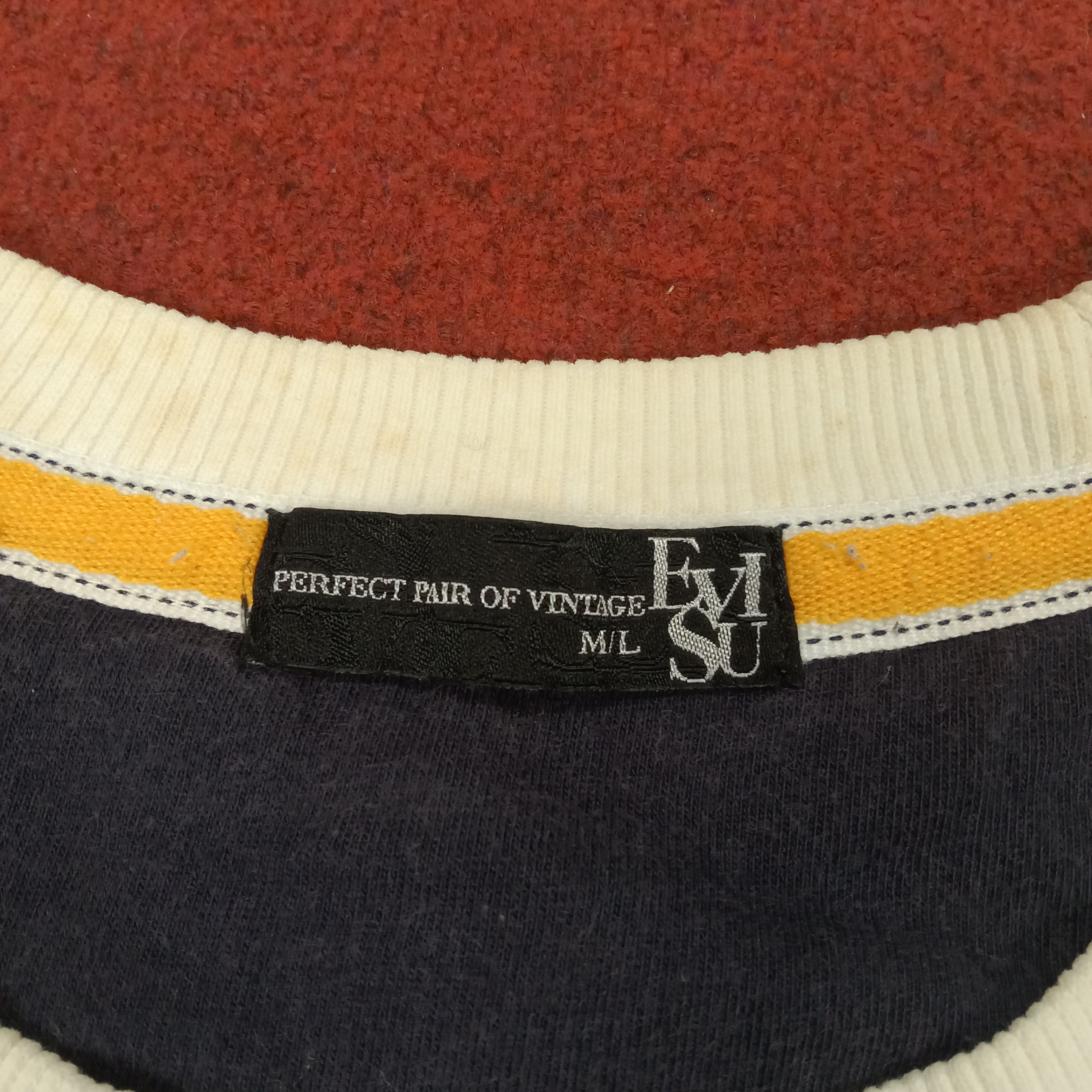 Japanese Brand × Vintage Evisu Japanese Brand Streetwear Skater Style Sweatshirt Size US M / EU 48-50 / 2 - 17 Thumbnail