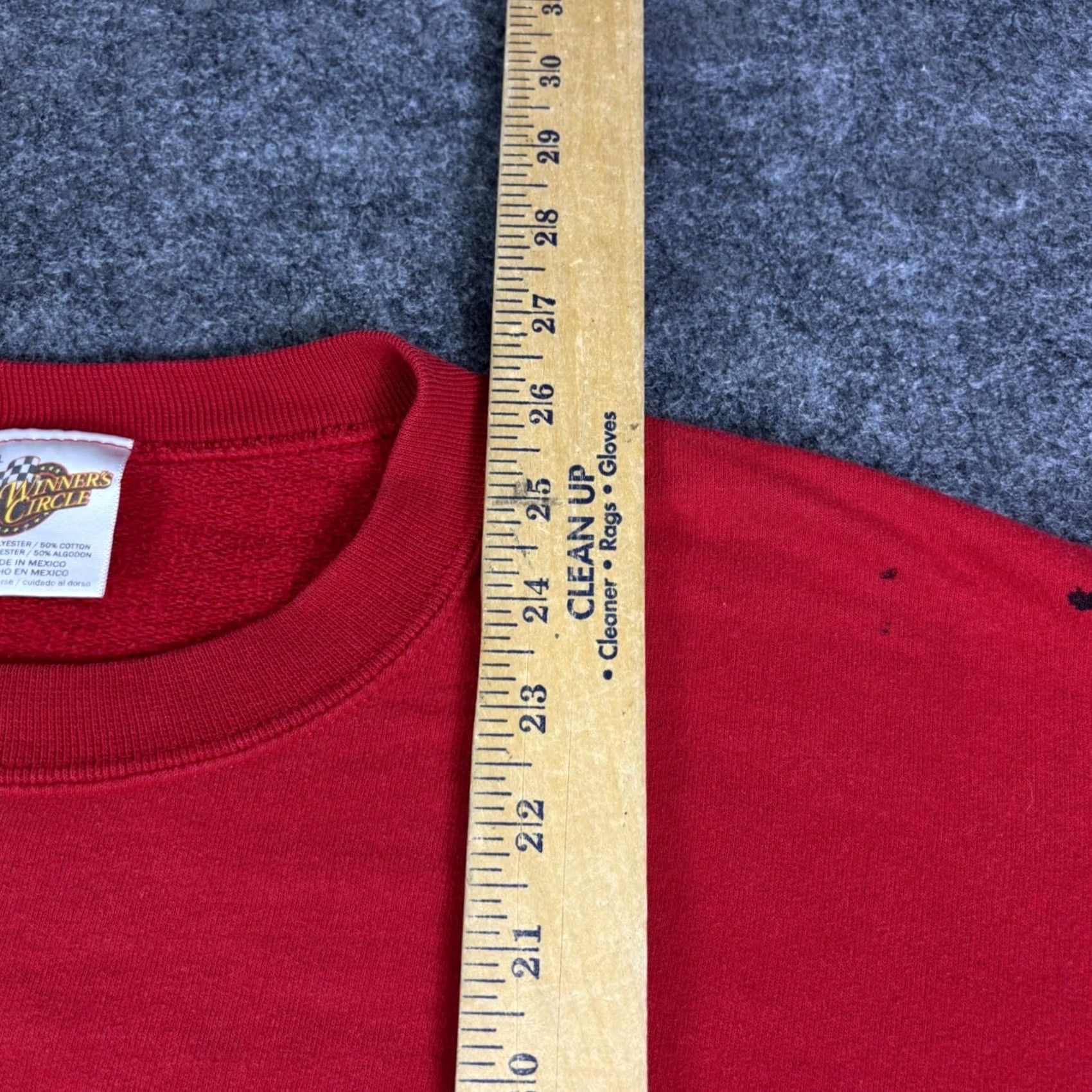 Budweiser VINTAGE Dale Earnhardt Jr Budweiser Winners Circle Sweatshirt Red Mens 2XL Size US XXL / EU 58 / 5 - 5 Thumbnail