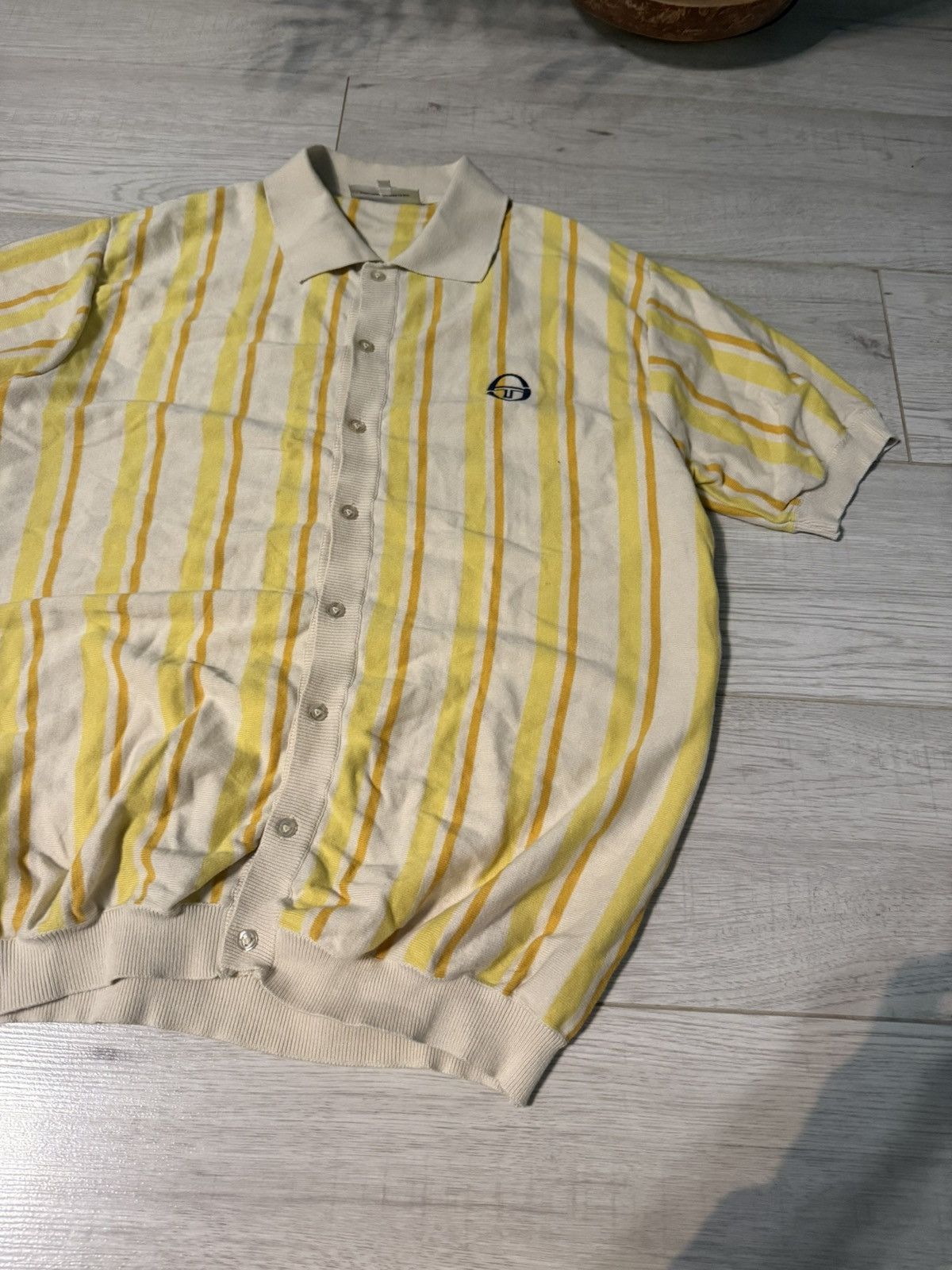 Sergio Tacchini Striped Shirt Sergio Tachini polo Size US L / EU 52-54 / 3 - 3 Thumbnail