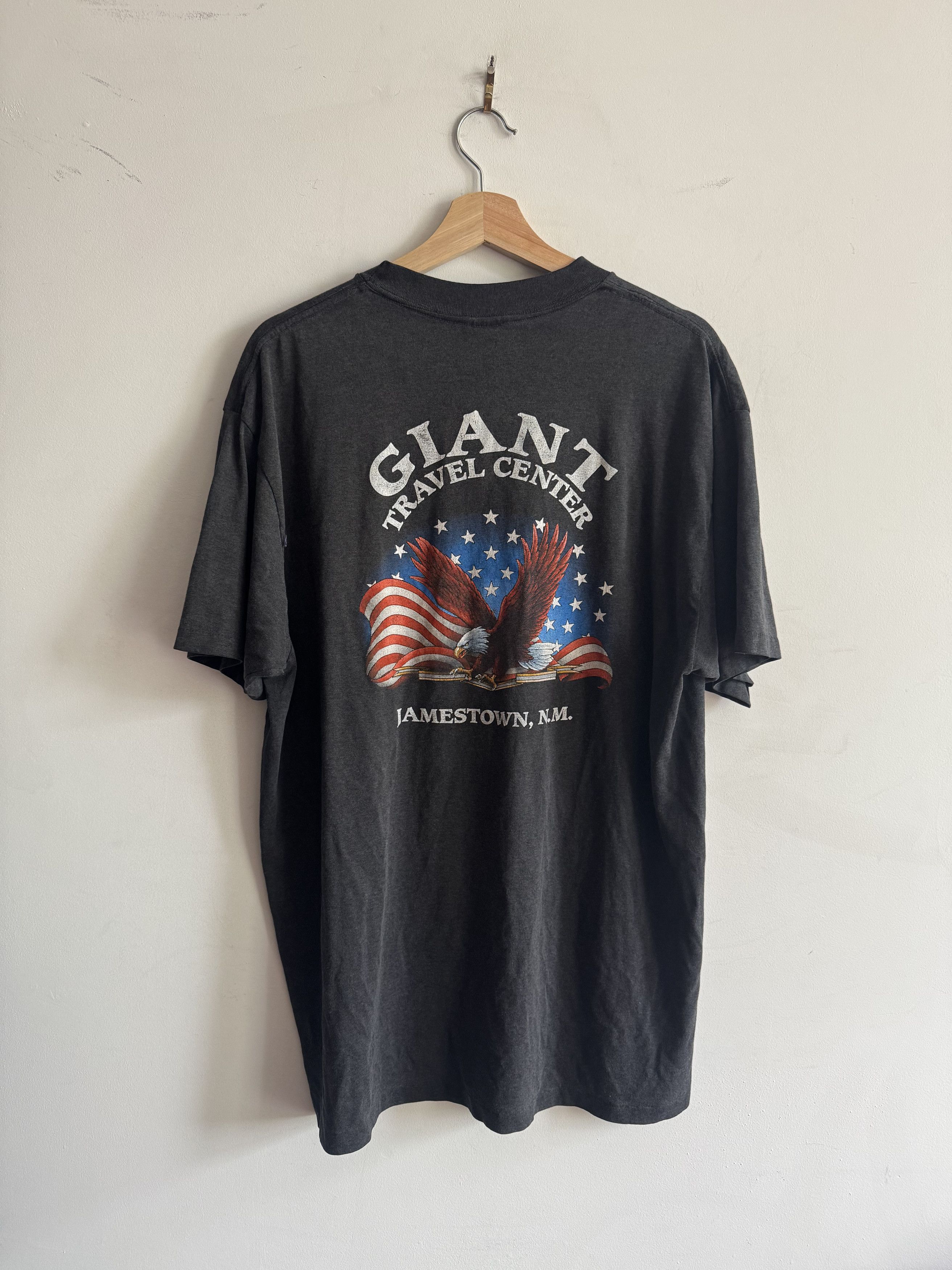Harley Davidson 1992 3d emblem truckers only Ill be home early Size XL Size US XL / EU 56 / 4 - 2 Thumbnail