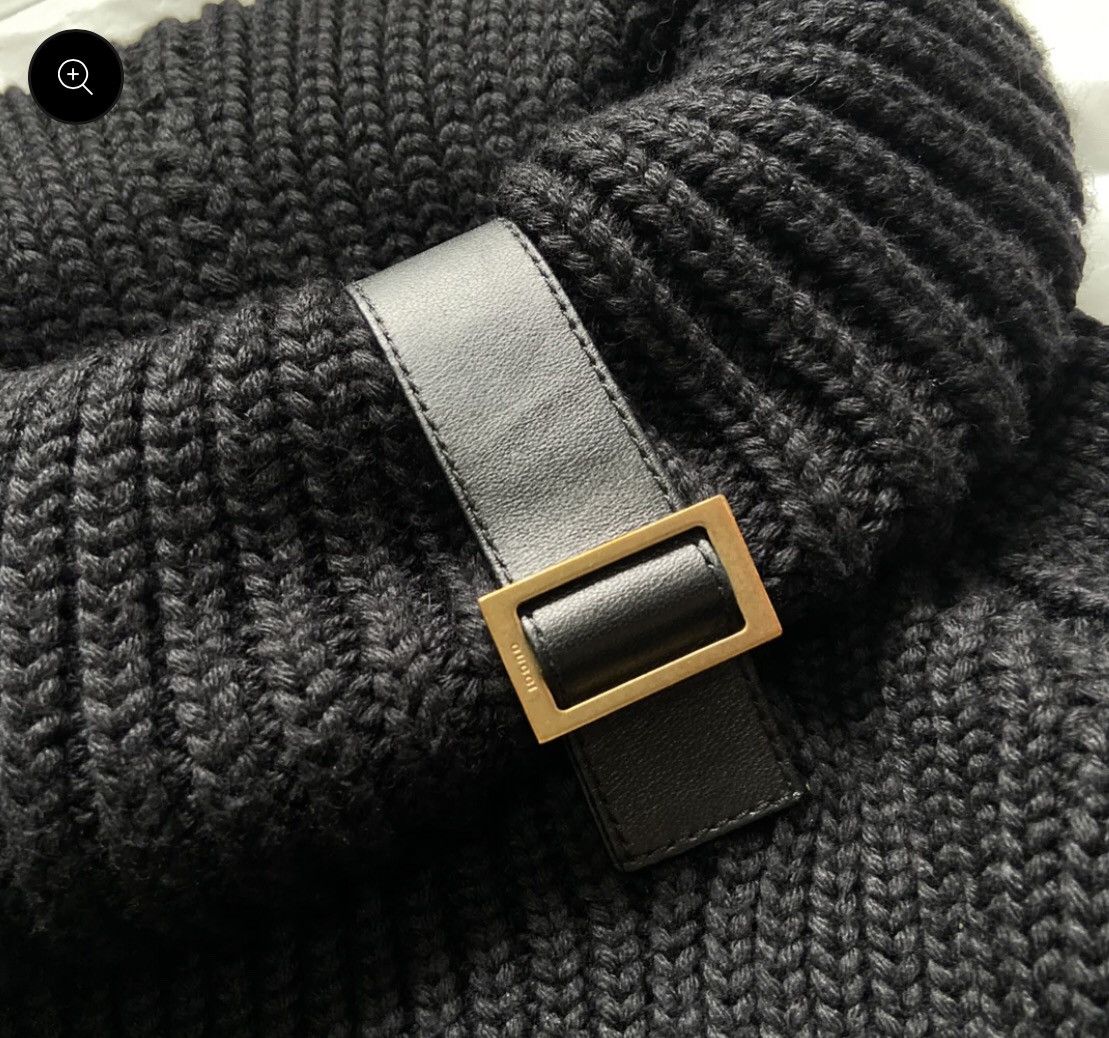Gucci Gucci Fall 2003 Tom Chunky Cropped Knit Turtleneck Sweater Size S / US 4 / IT 40 - 8 Thumbnail
