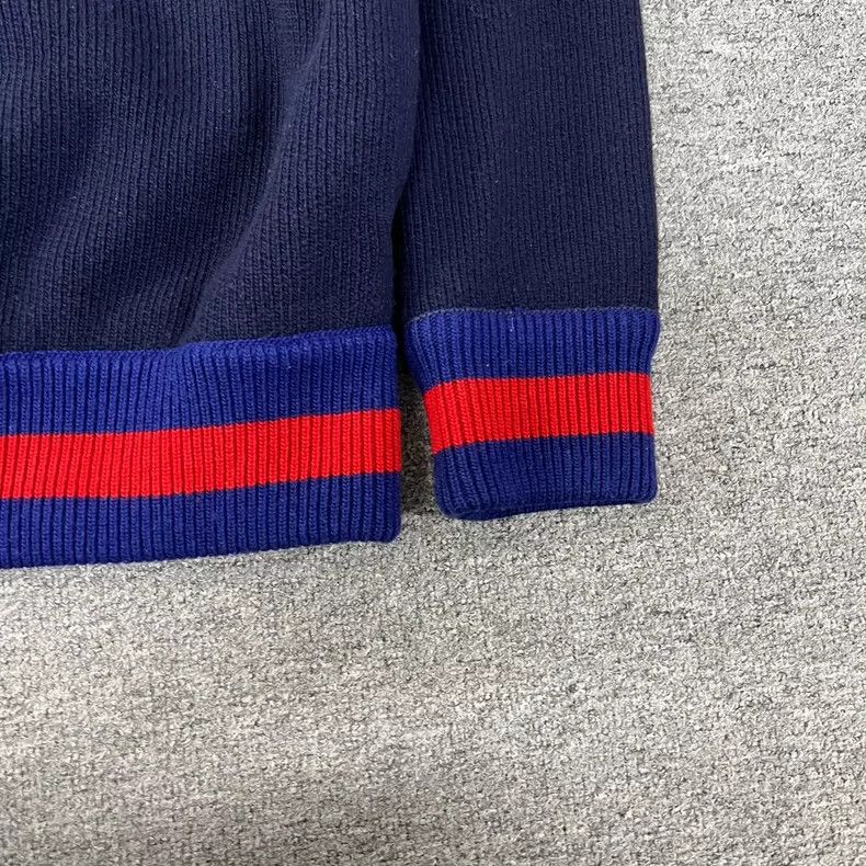 Gucci Gucci Tiger Knitted Baseball Jacket 2504-Nextarrow Size US S / EU 44-46 / 1 - 3 Thumbnail