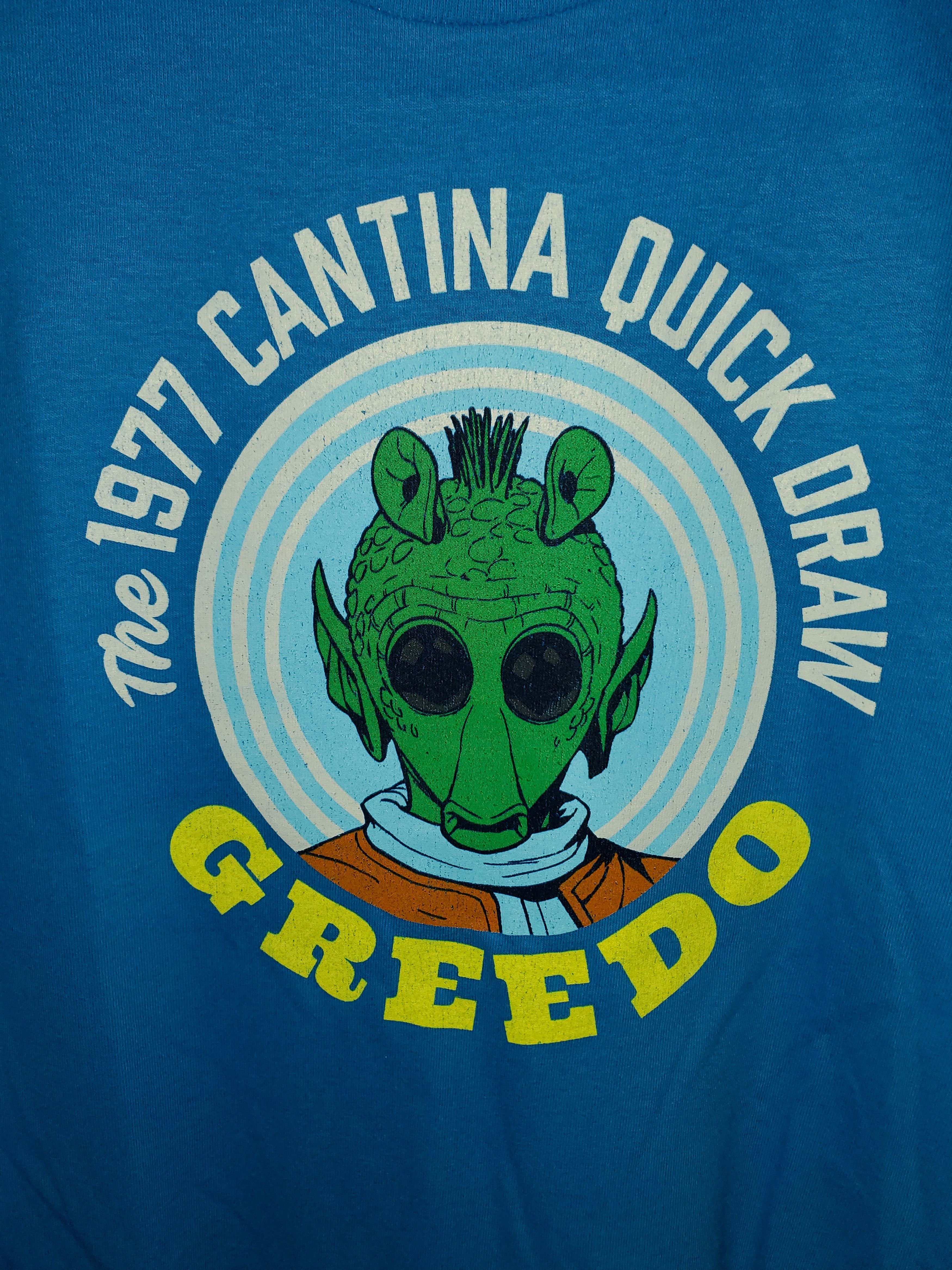 Star Wars *NWT* 1977 Cantina Quick Draw Greedo Star Wars Tshirt Size US S / EU 44-46 / 1 - 2 Thumbnail