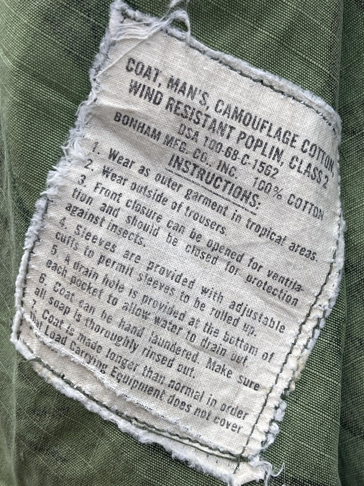 Vintage Vintage Military Third Pattern Lowland ERDL Camo Jacket Size US XS / EU 42 / 0 - 13 Thumbnail