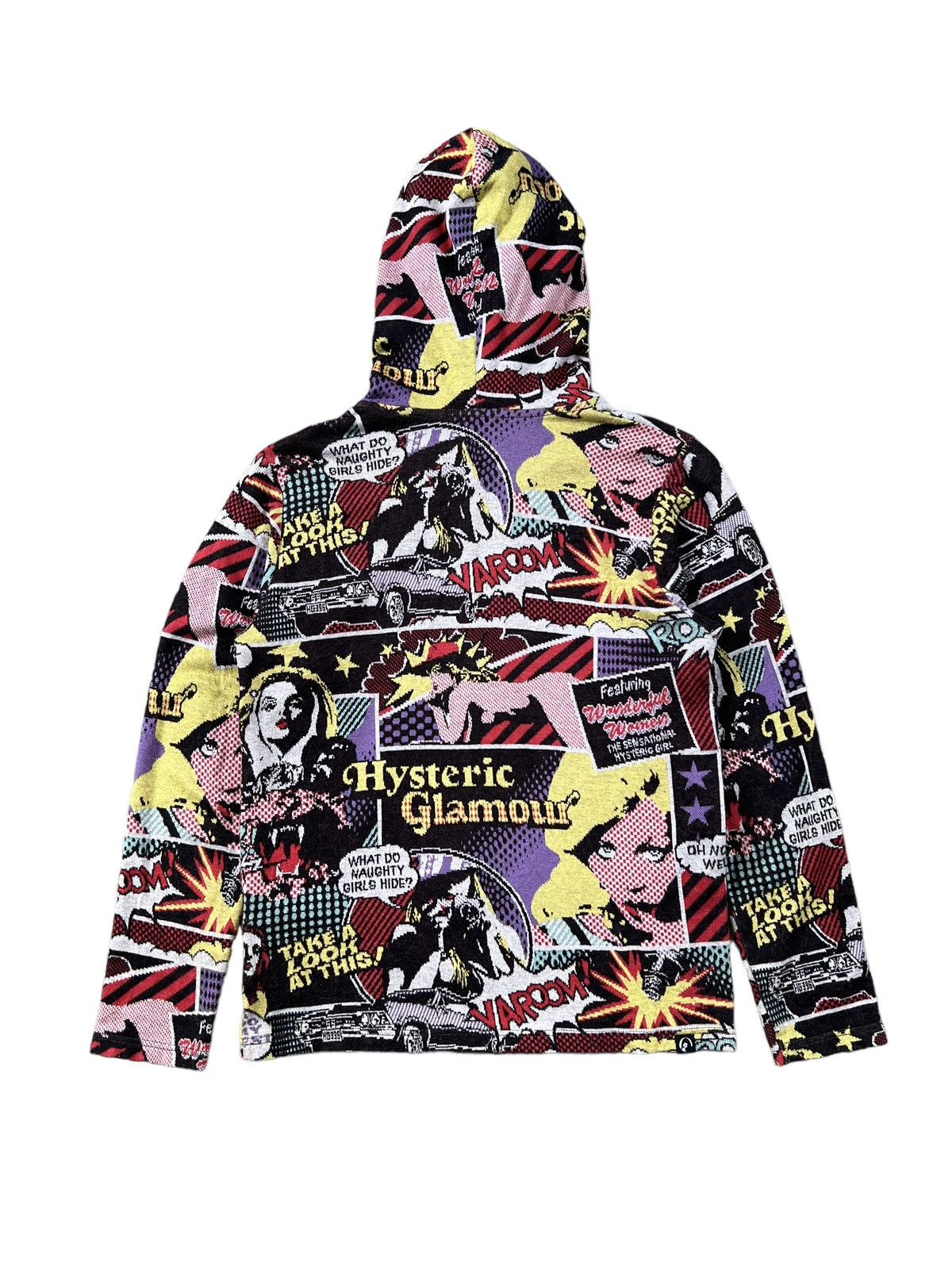 Hysteric Glamour Hysteric Glamour Overprint Zipper Hoodie Size S / US 4 / IT 40 - 2 Thumbnail