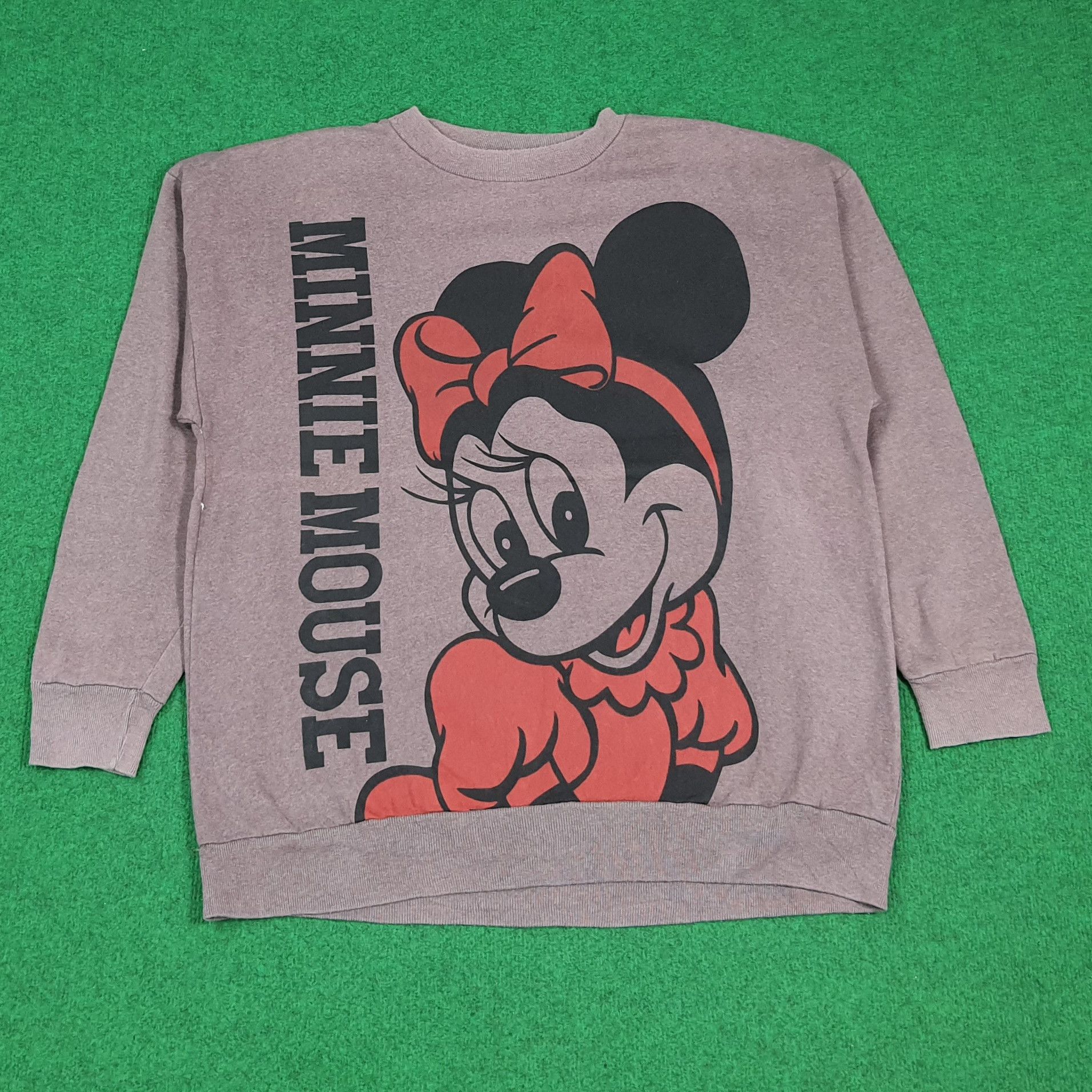Disney Vintage Disney Minnie House Mirror Print Sweatshirt C283N6 Size US L / EU 52-54 / 3 - 1 Thumbnail