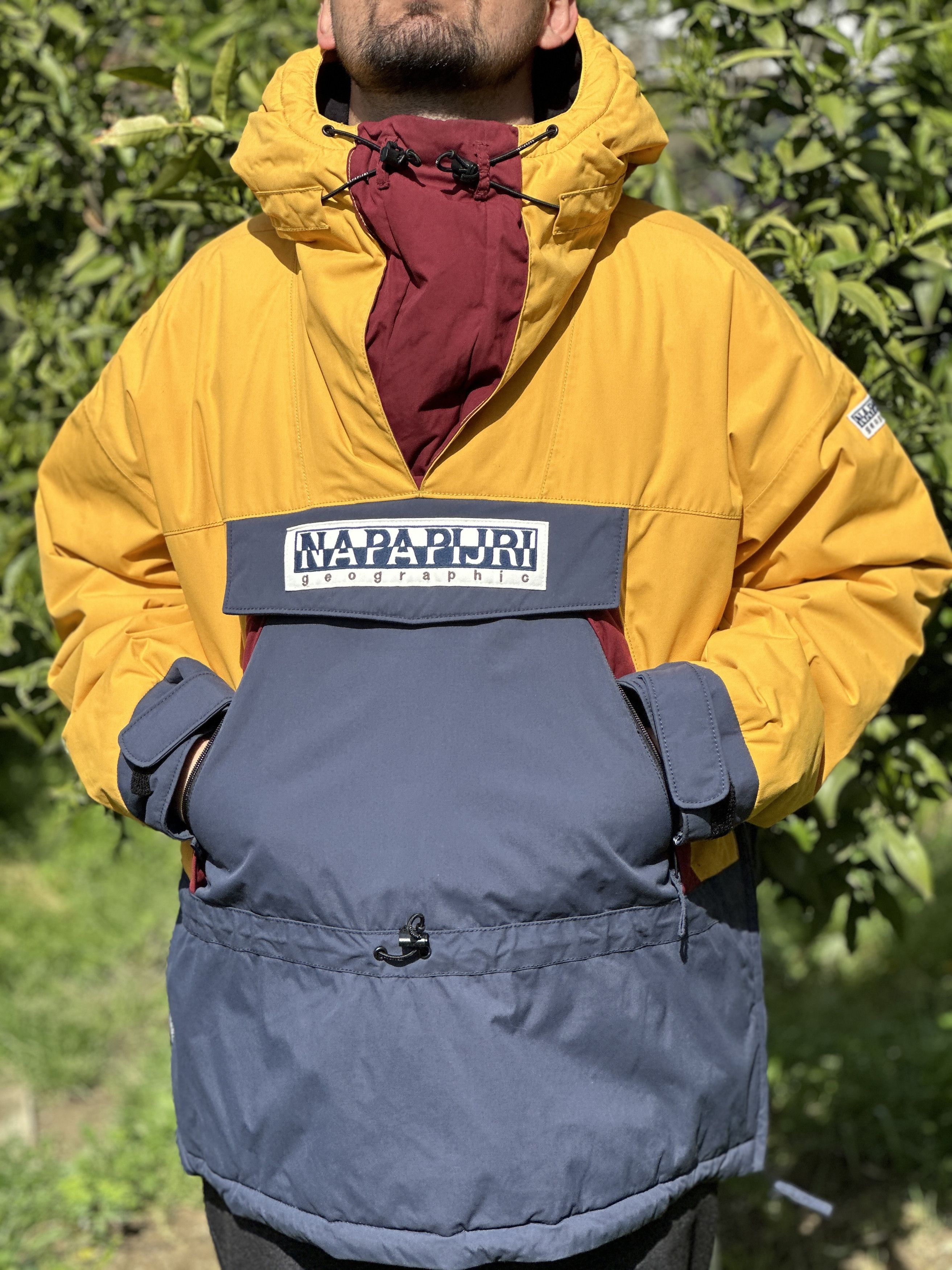 Napapijri Igloo Limited Anorak Taped Seams Jacket Size L