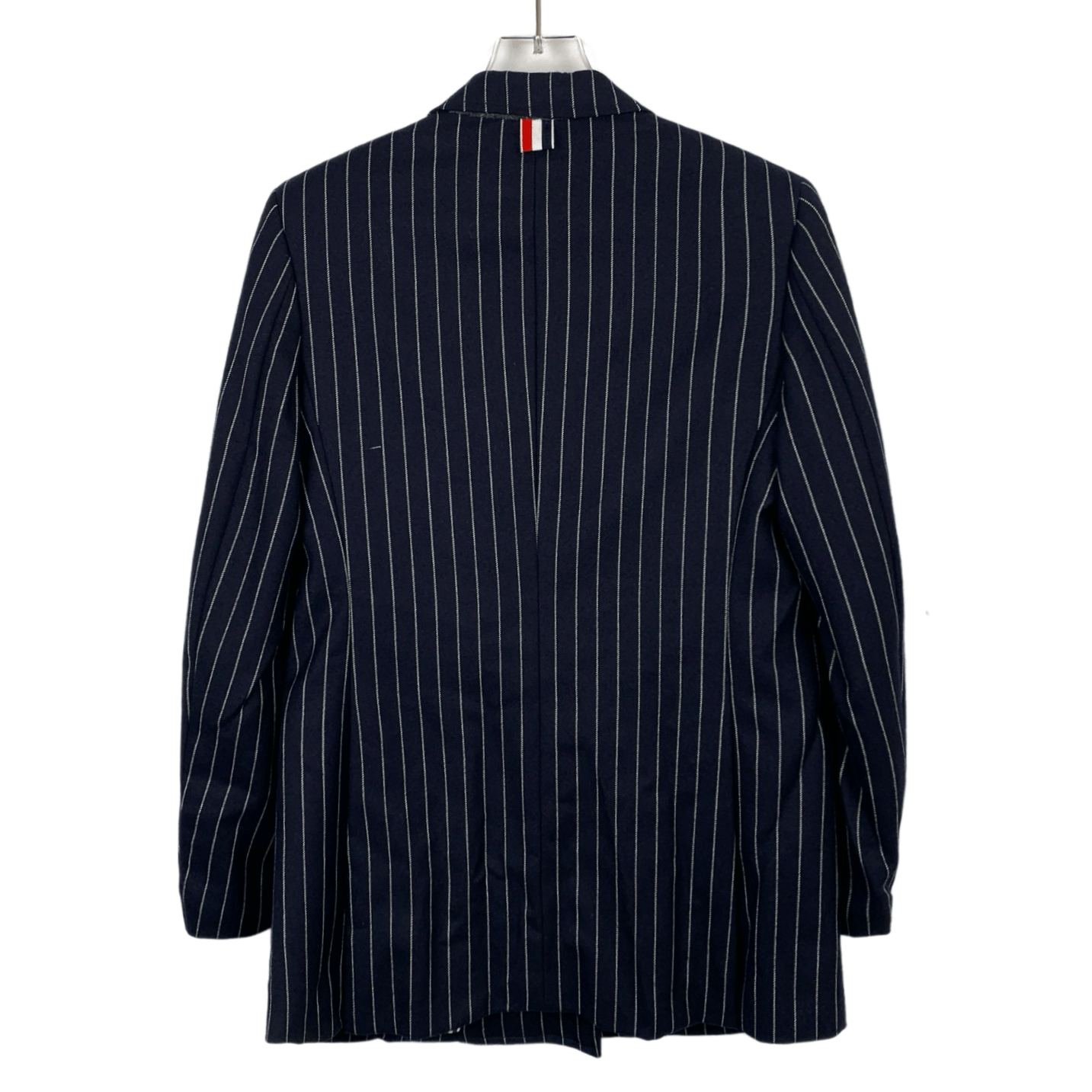 Thom Browne Thom Browne Navy Striped WoolBlazer (Size 40/M) Size 40R - 8 Thumbnail