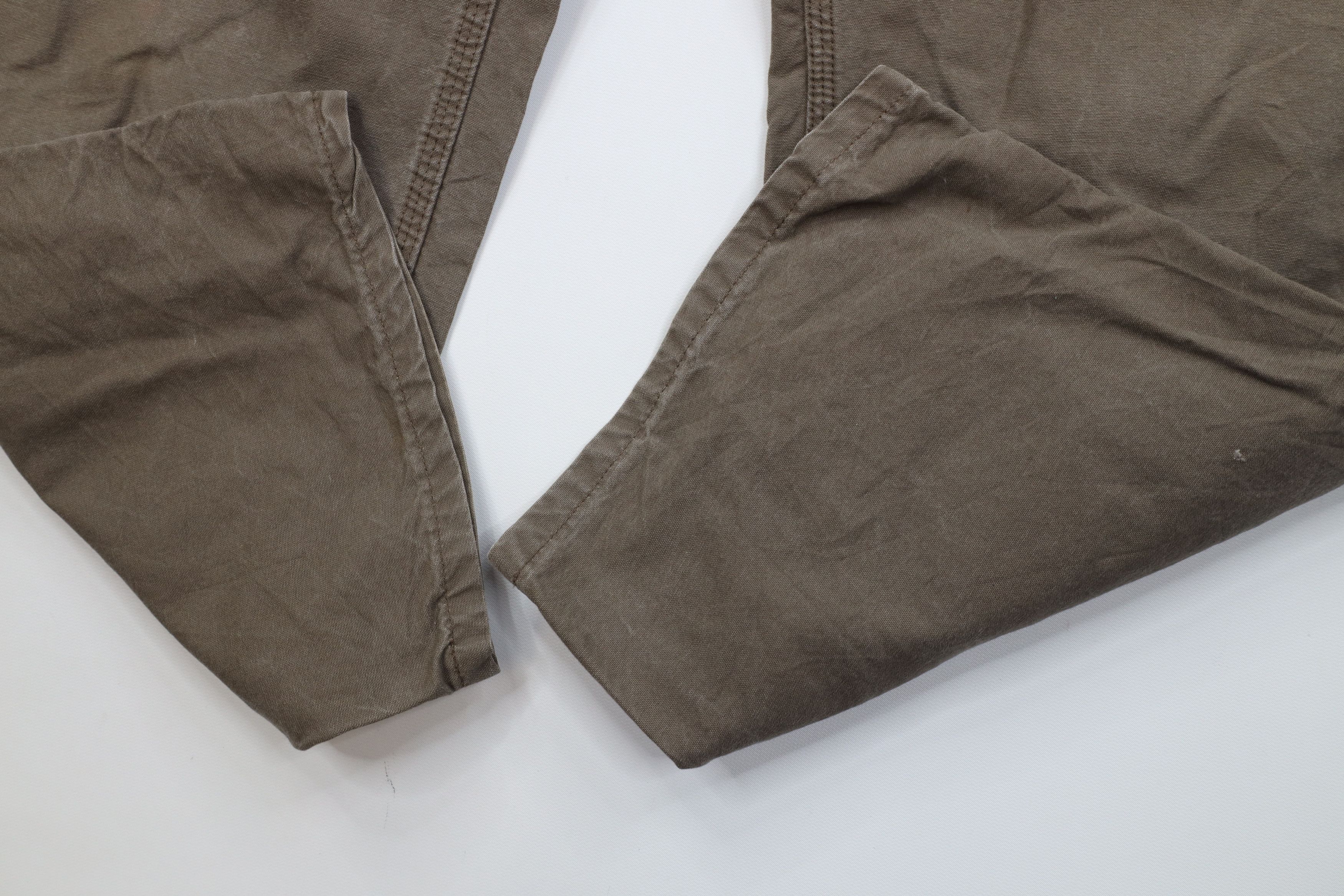 Carhartt Vintage Y2K Carhartt Wide Leg Dungaree Pants Light Brown Size US 36 / EU 52 - 7 Thumbnail