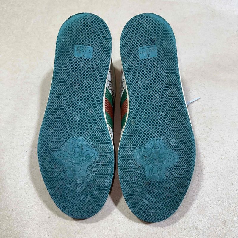Gucci Gucci Screener Vintage Green Casual Sneakers - Size US 9.5 / EU 42-43 - 4 Thumbnail