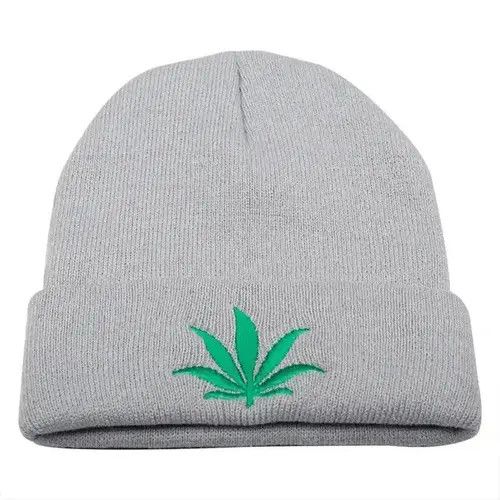 Other Weed Leaf Beanie Hat Size ONE SIZE - 4 Thumbnail