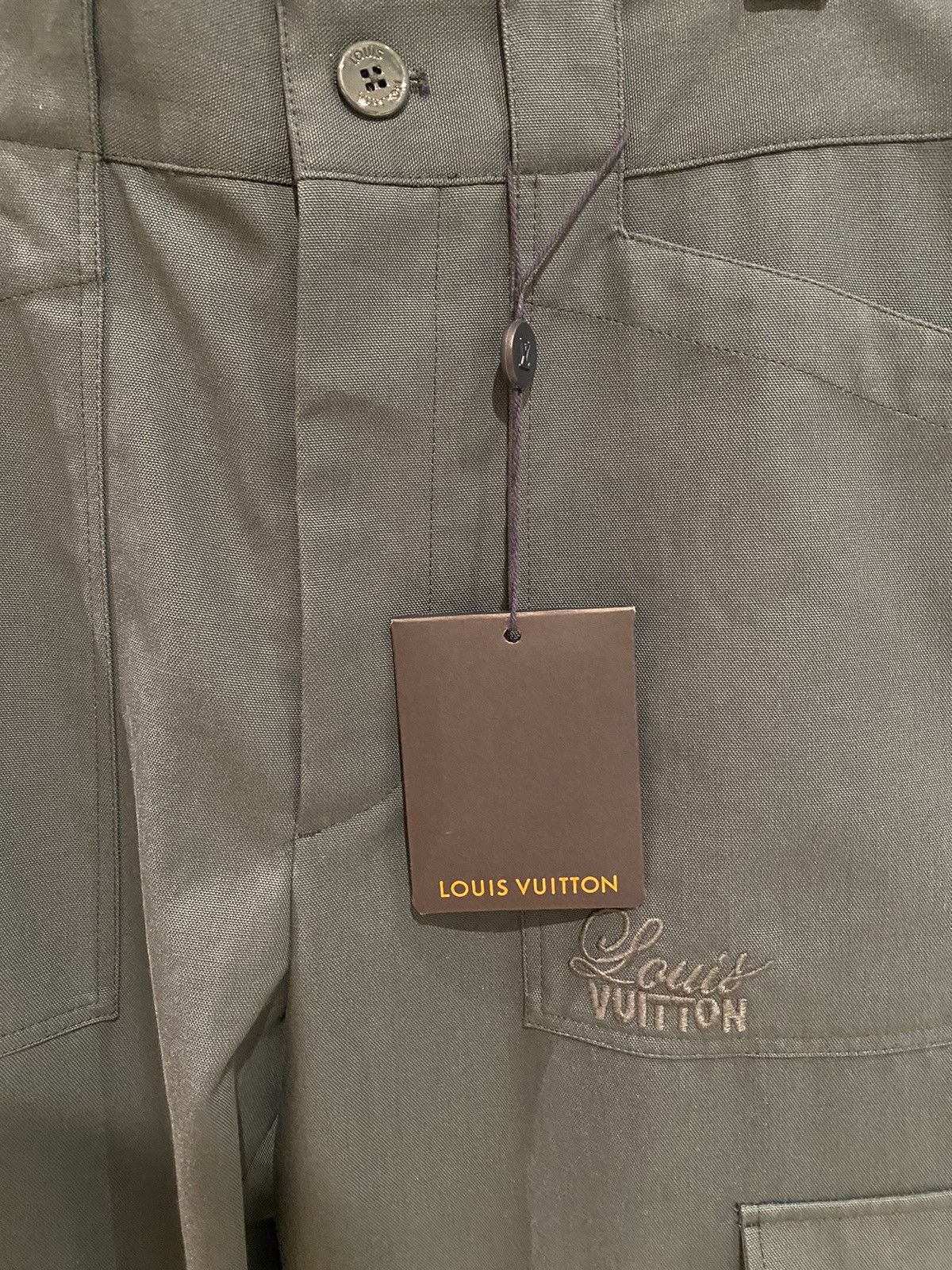 Louis Vuitton Louis Vuitton blue hook details cargo pants 40 Size US 32 / EU 48 - 7 Thumbnail