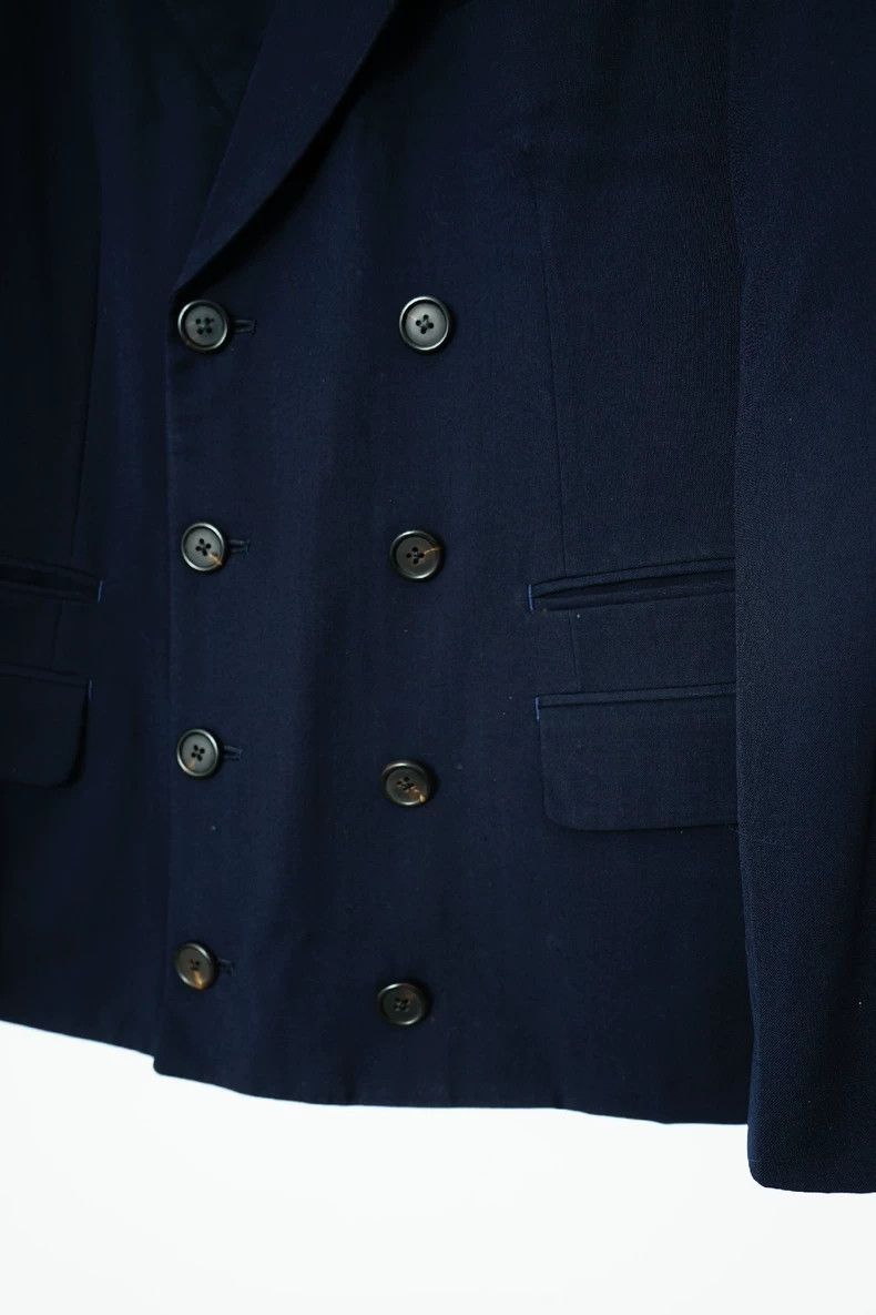 Yohji Yamamoto yohji yamamoto Double-breasted blazer jacket 2503-Nextarrow Size US M / EU 48-50 / 2 - 5 Thumbnail