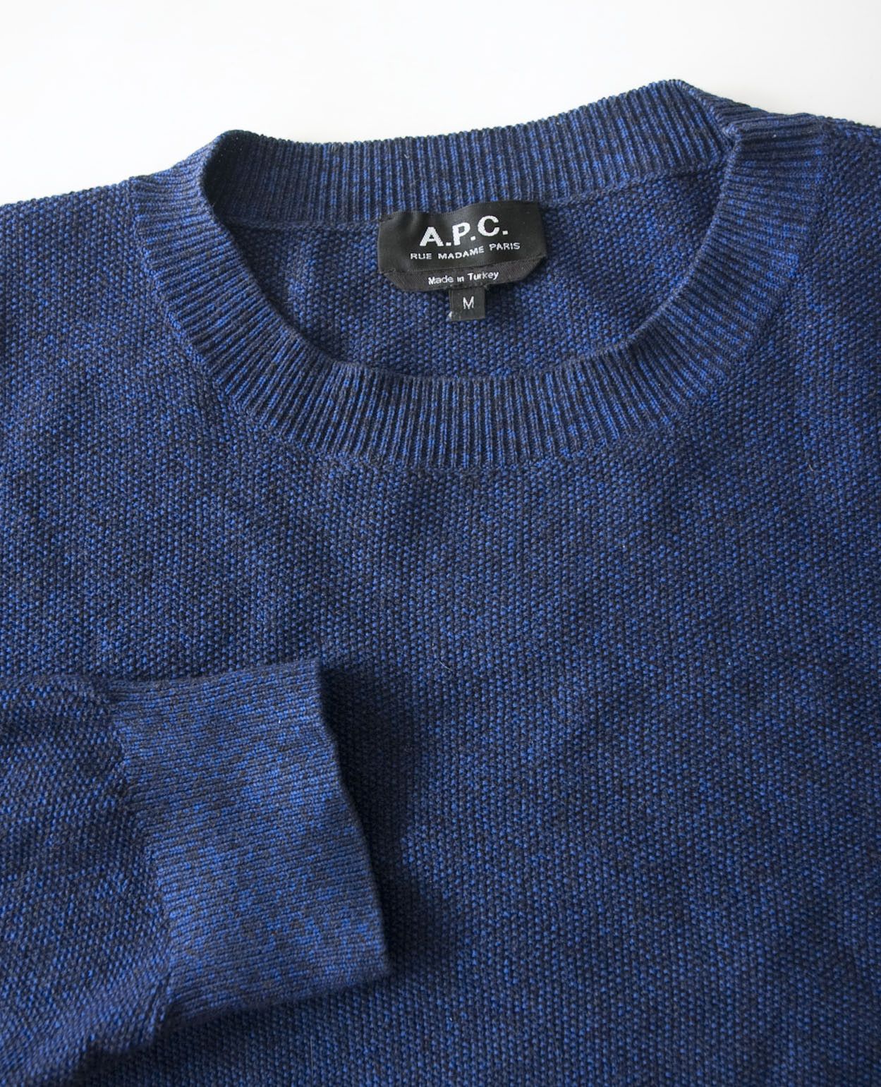 A.P.C. APC Sweater Rue Madama Paris Size M Dark Blue Size US M / EU 48-50 / 2 - 3 Thumbnail