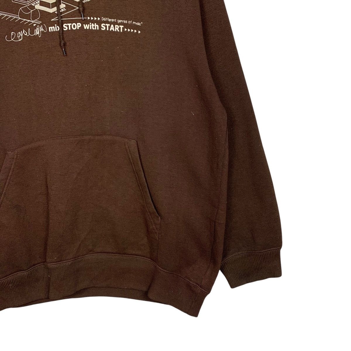 Japanese Brand O.E.B Old England Basic Printed Pullover Hoodies #1749-C77 Size US XL / EU 56 / 4 - 4 Thumbnail