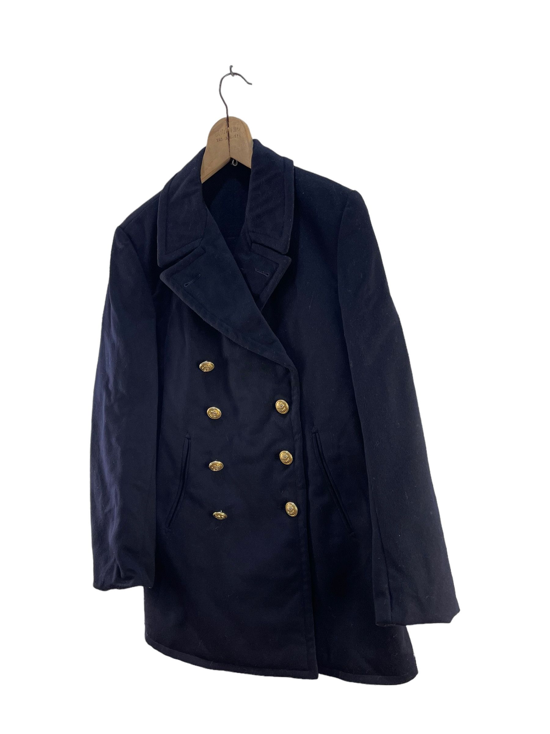 Vintage Vintage Naval Military Coat Jacket Size US S / EU 44-46 / 1 - 4 Thumbnail
