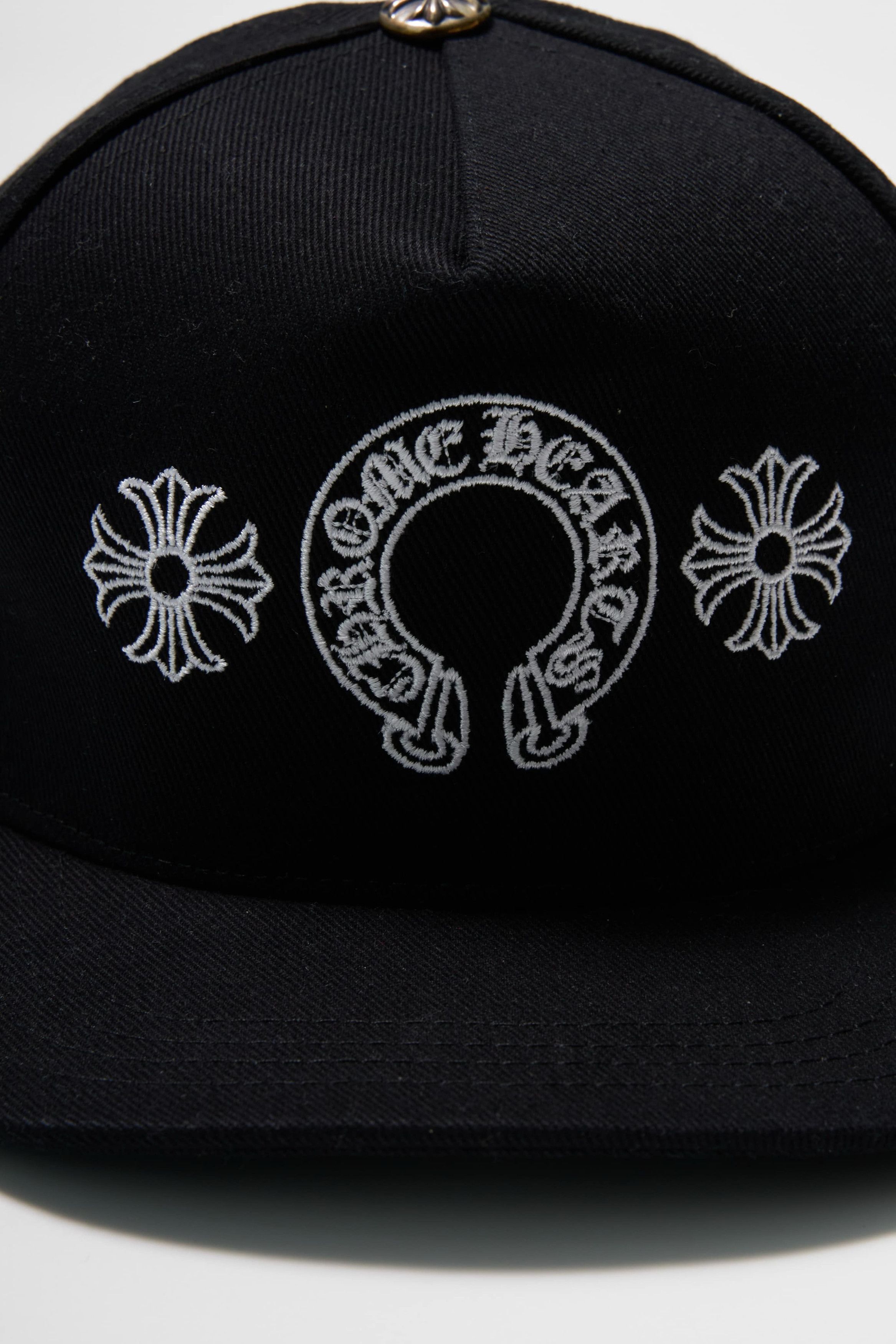 Chrome Hearts Chrome Hearts Horseshoe Denim Hat black Size ONE SIZE - 9 Thumbnail