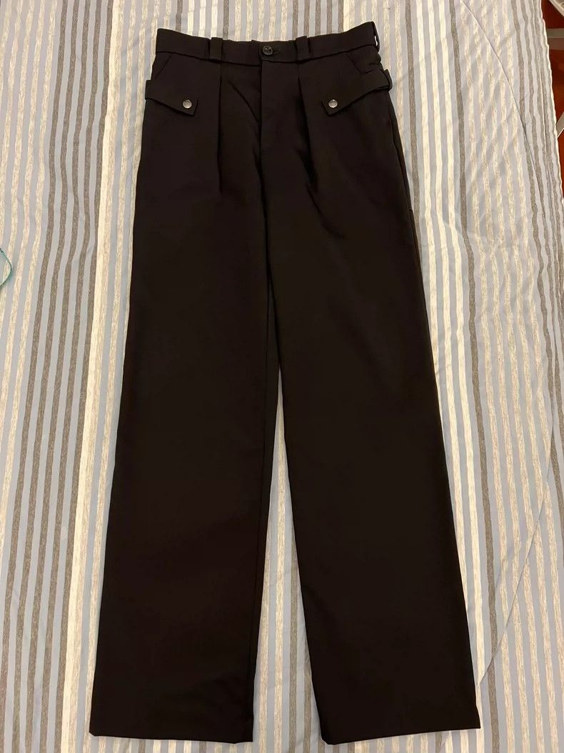 Kiko Kostadinov Kiko Kostadinov Size S0052018 black trousers Size US 37 - 4 Thumbnail