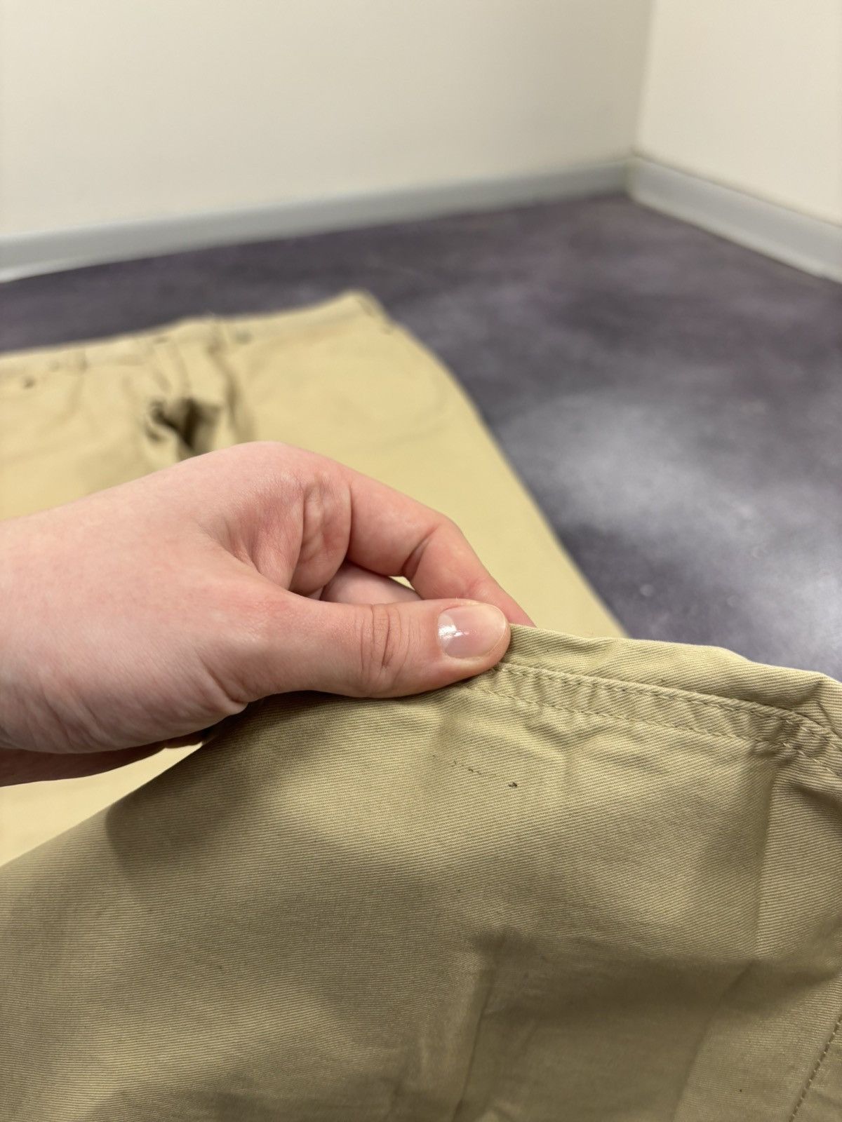 Polo Ralph Lauren Polo Ralph Lauren Men’s Beige Stretch Chino Pants Trousers Size US 36 / EU 52 - 5 Thumbnail